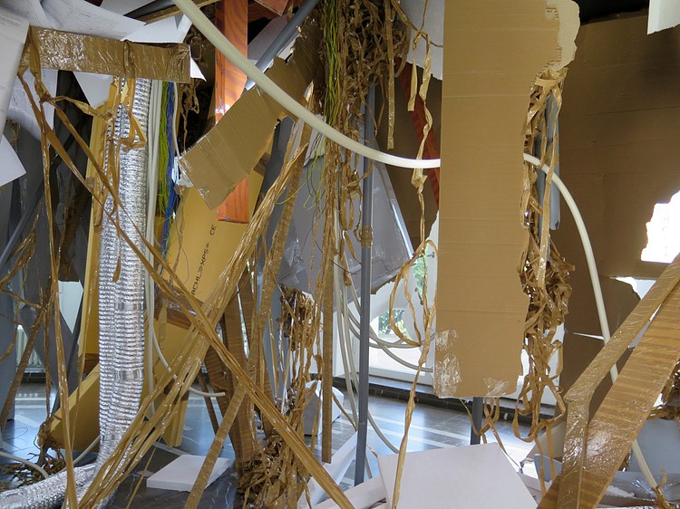 Thomas Hirschhorn At Schinkel Pavillon Berlin Contemporary Art Library