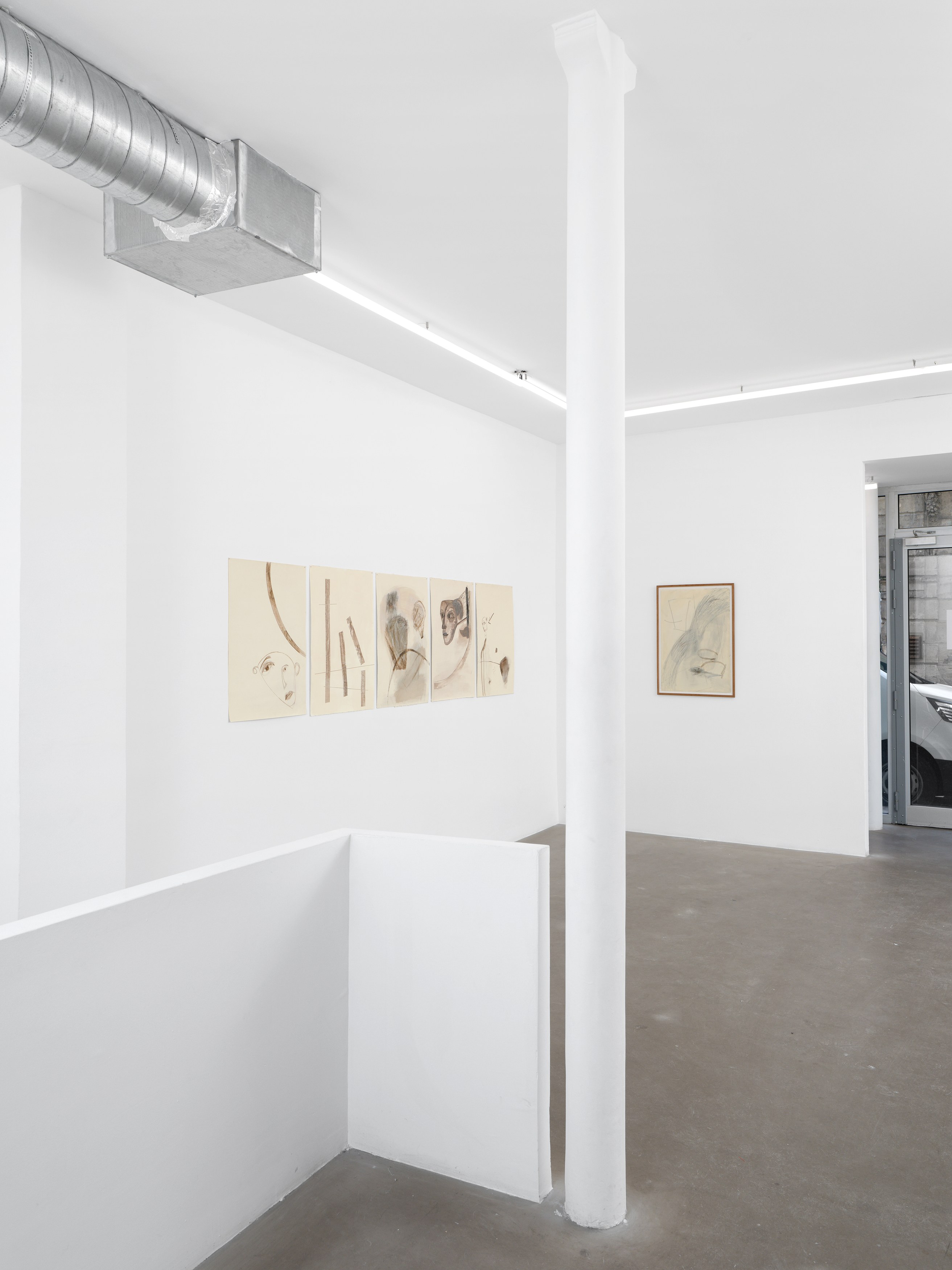 Daniel Blumberg, Silverpoint Drawings at Galerie Balice Hertling, photo 5