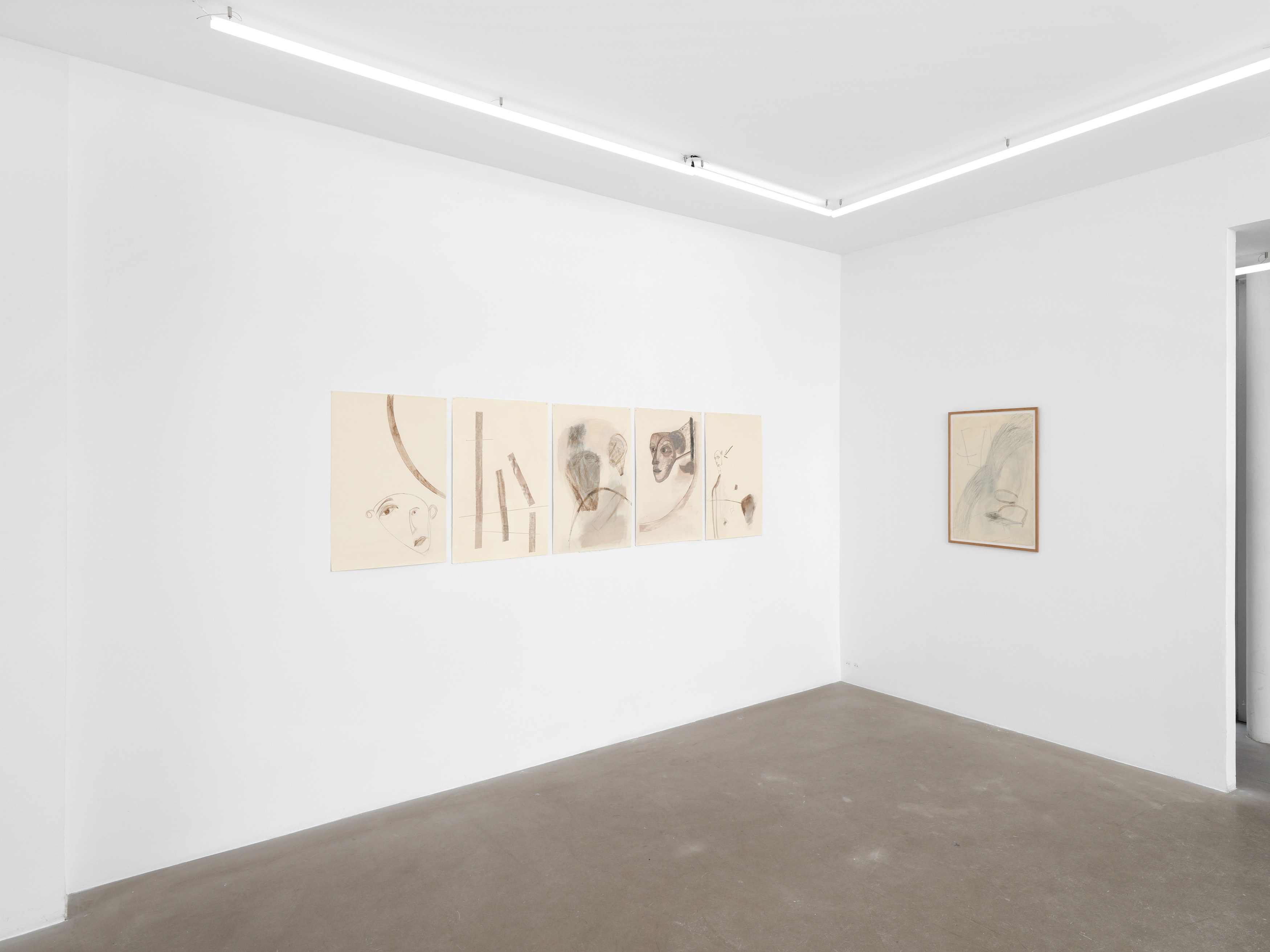 Daniel Blumberg, Silverpoint Drawings at Galerie Balice Hertling, photo 6