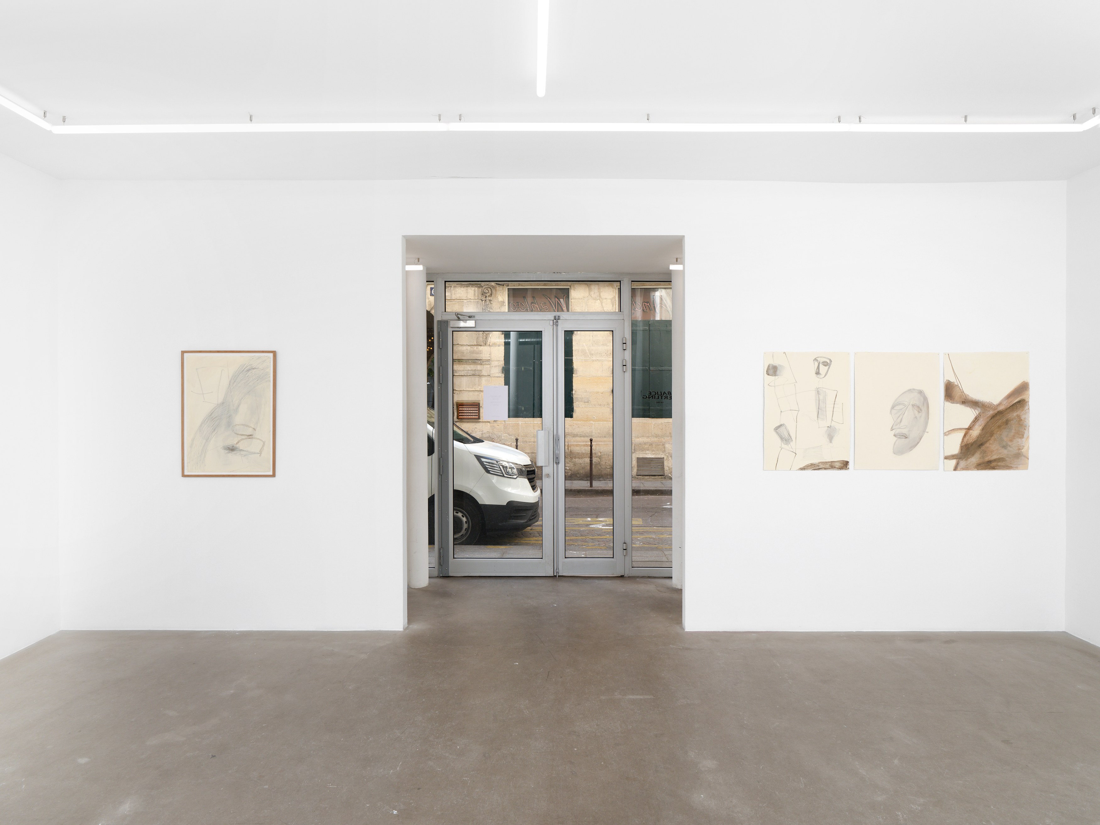 Daniel Blumberg, Silverpoint Drawings at Galerie Balice Hertling, photo 7