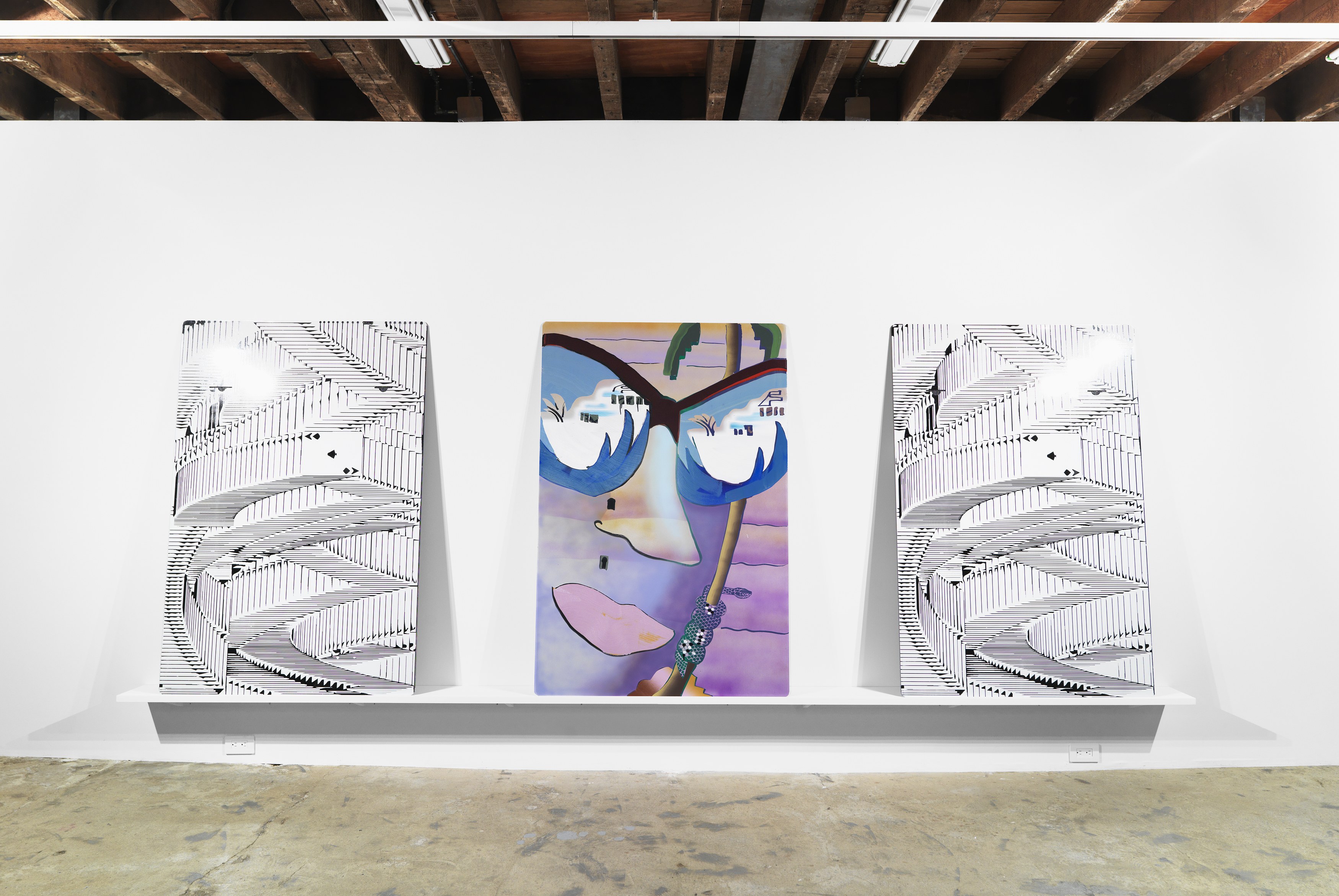 Melissa Brown, Past Present Future at Magenta Plains, photo 2
