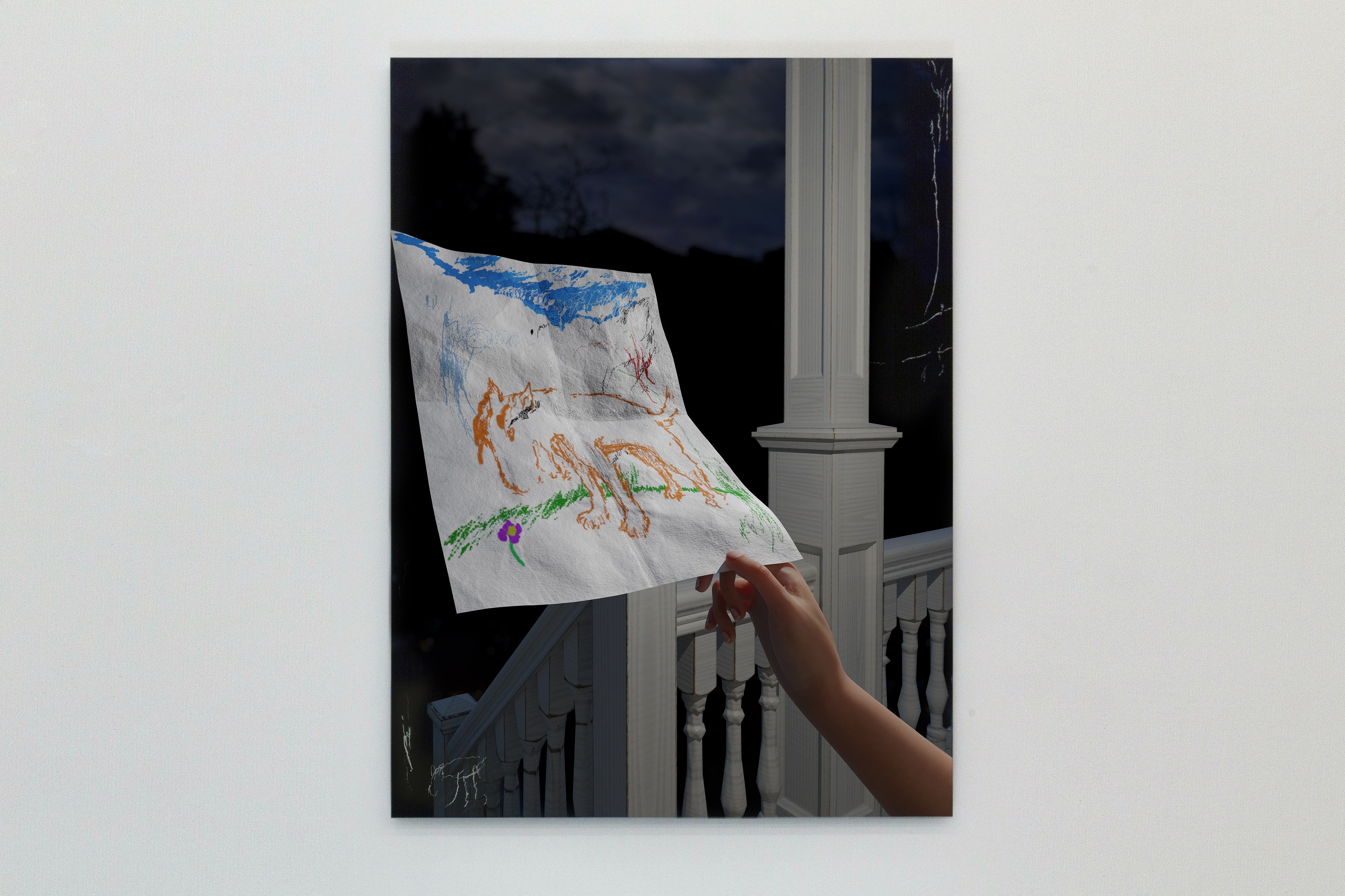 Gregory Nachmanovitch, Self Portrait with Pets at Number 1 Main Road, photo 9
