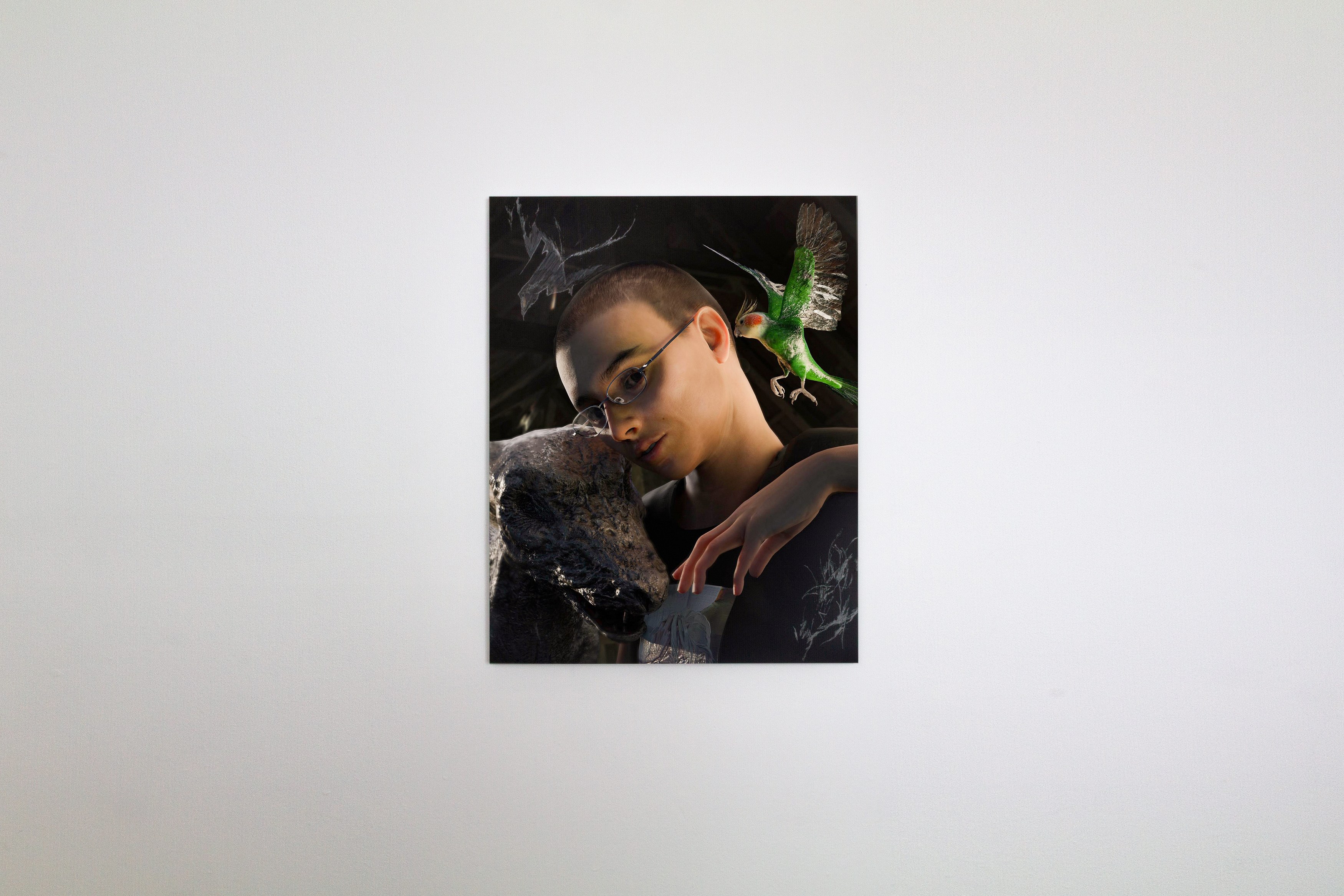 Gregory Nachmanovitch, Self Portrait with Pets at Number 1 Main Road, photo 26