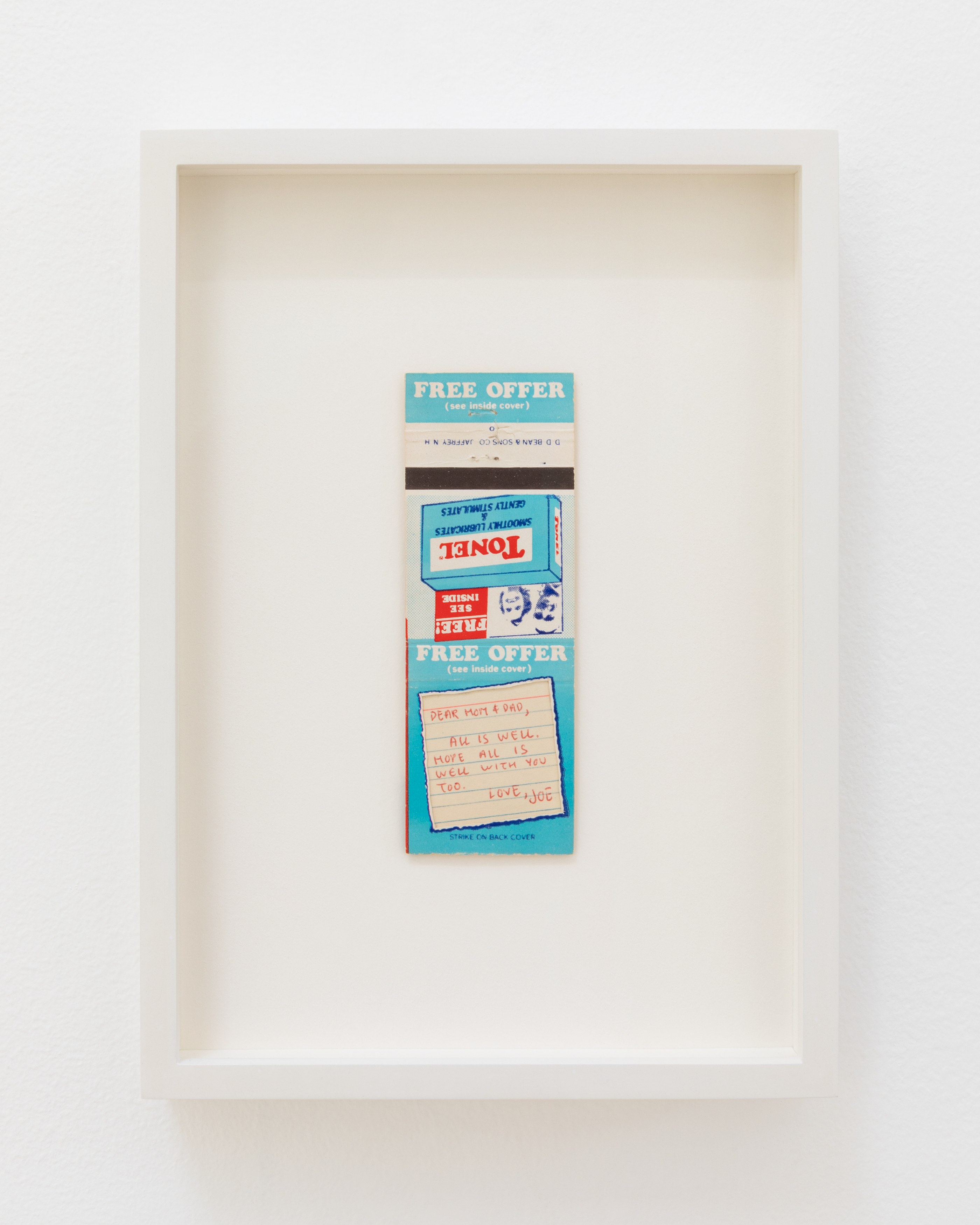 Joe Brainard, Matchbook Miniatures at Chris Sharp Gallery, photo 36