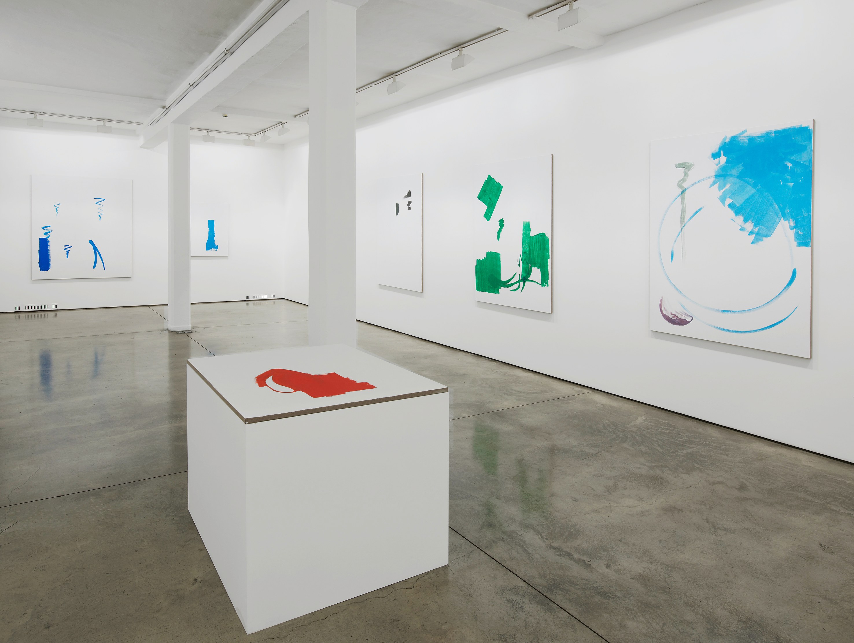 Michael Krebber, Untitled at Studio M, photo 2