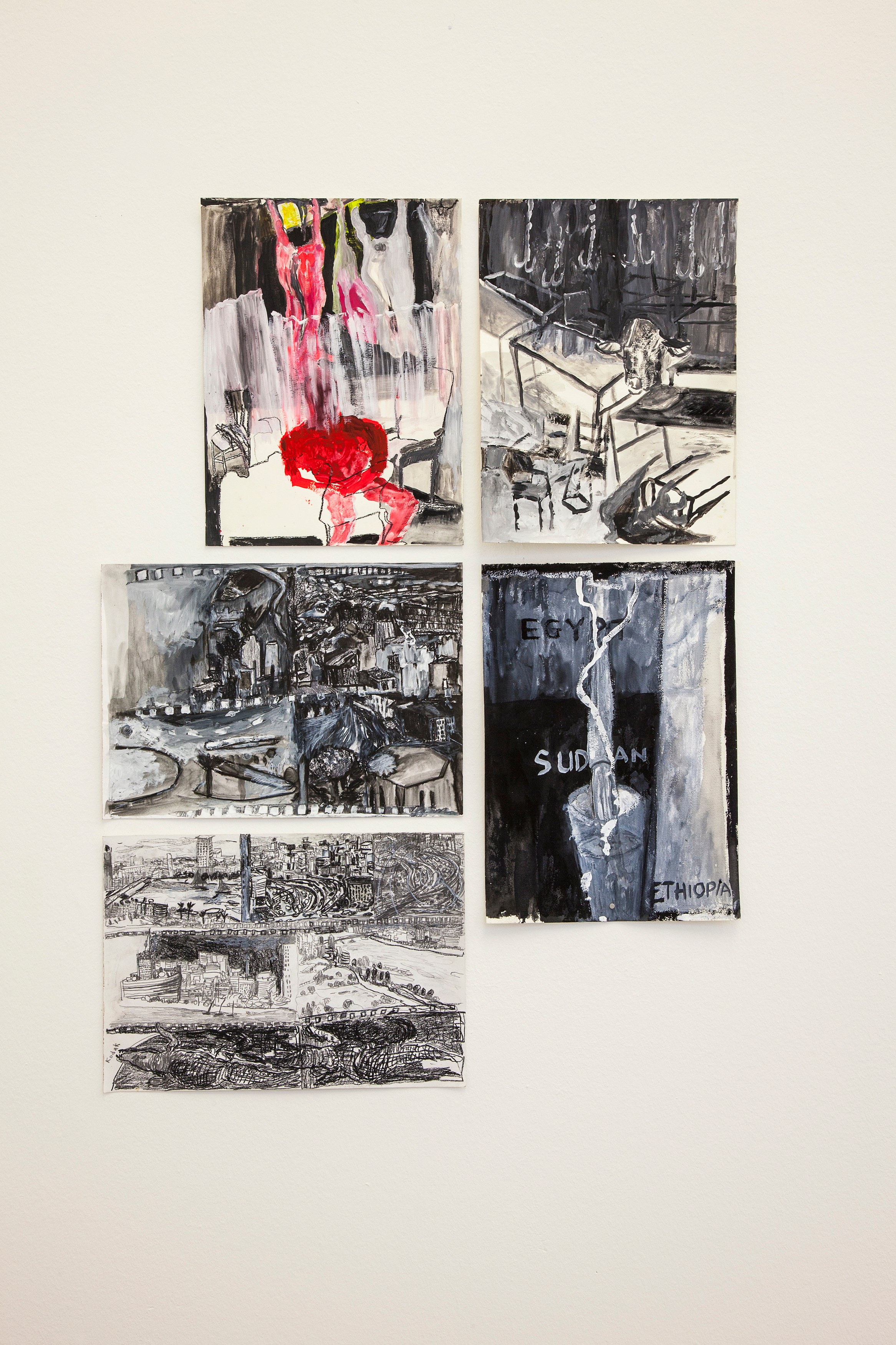 Anna Boghiguian, Unstructured Diary for an Autobiography at DAAD, photo 2