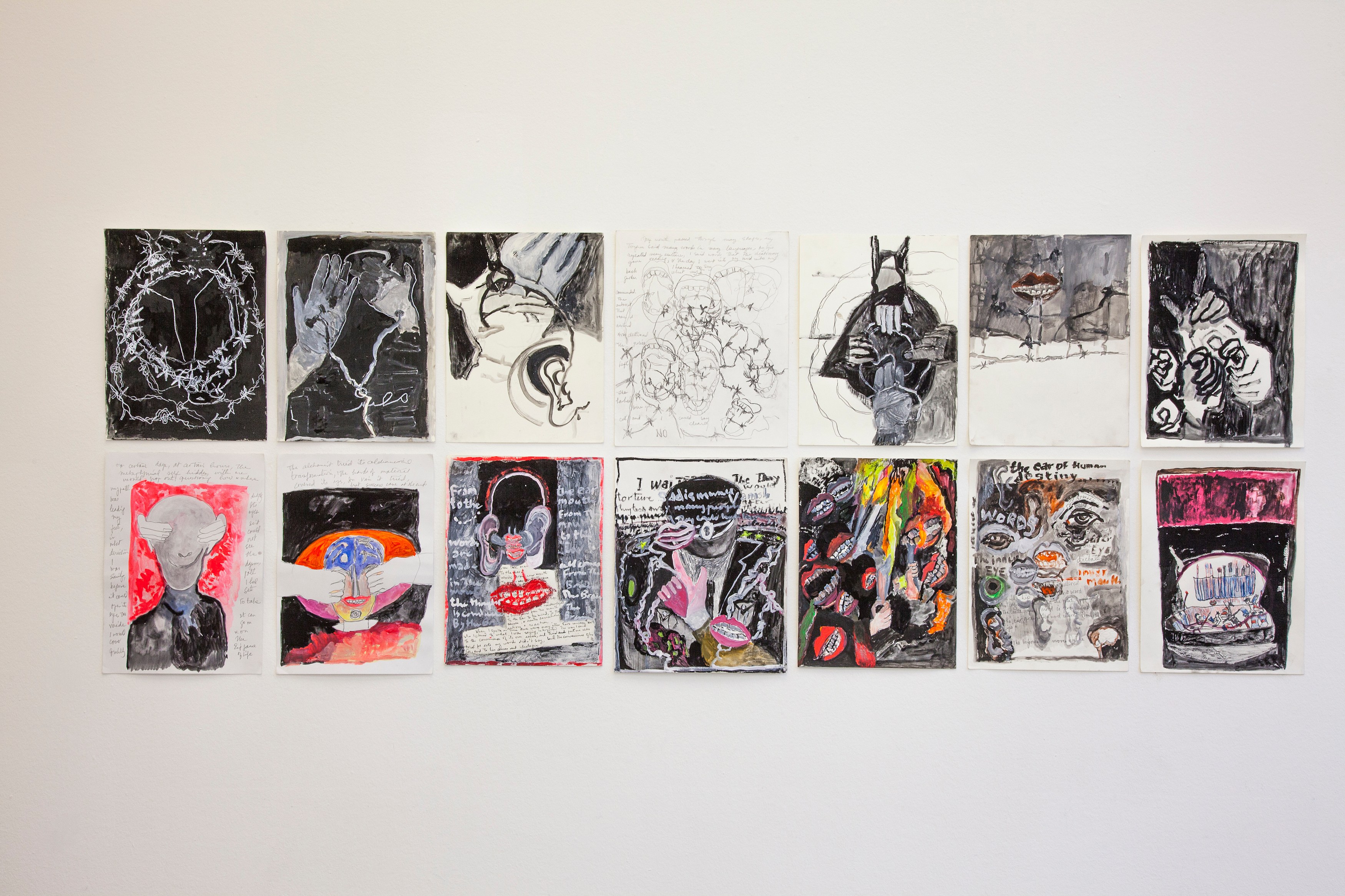 Anna Boghiguian, Unstructured Diary for an Autobiography at DAAD, photo 7