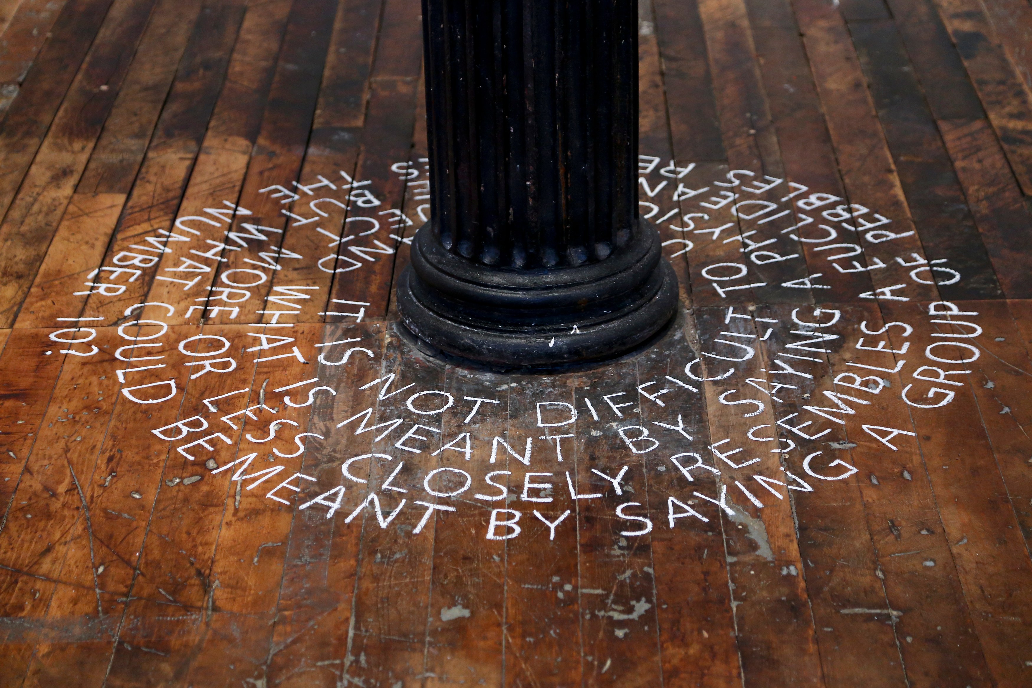 Mel Bochner, Proposition and Process: A Theory of Sculpture (1968 - 1973) at Peter Freeman, photo 9