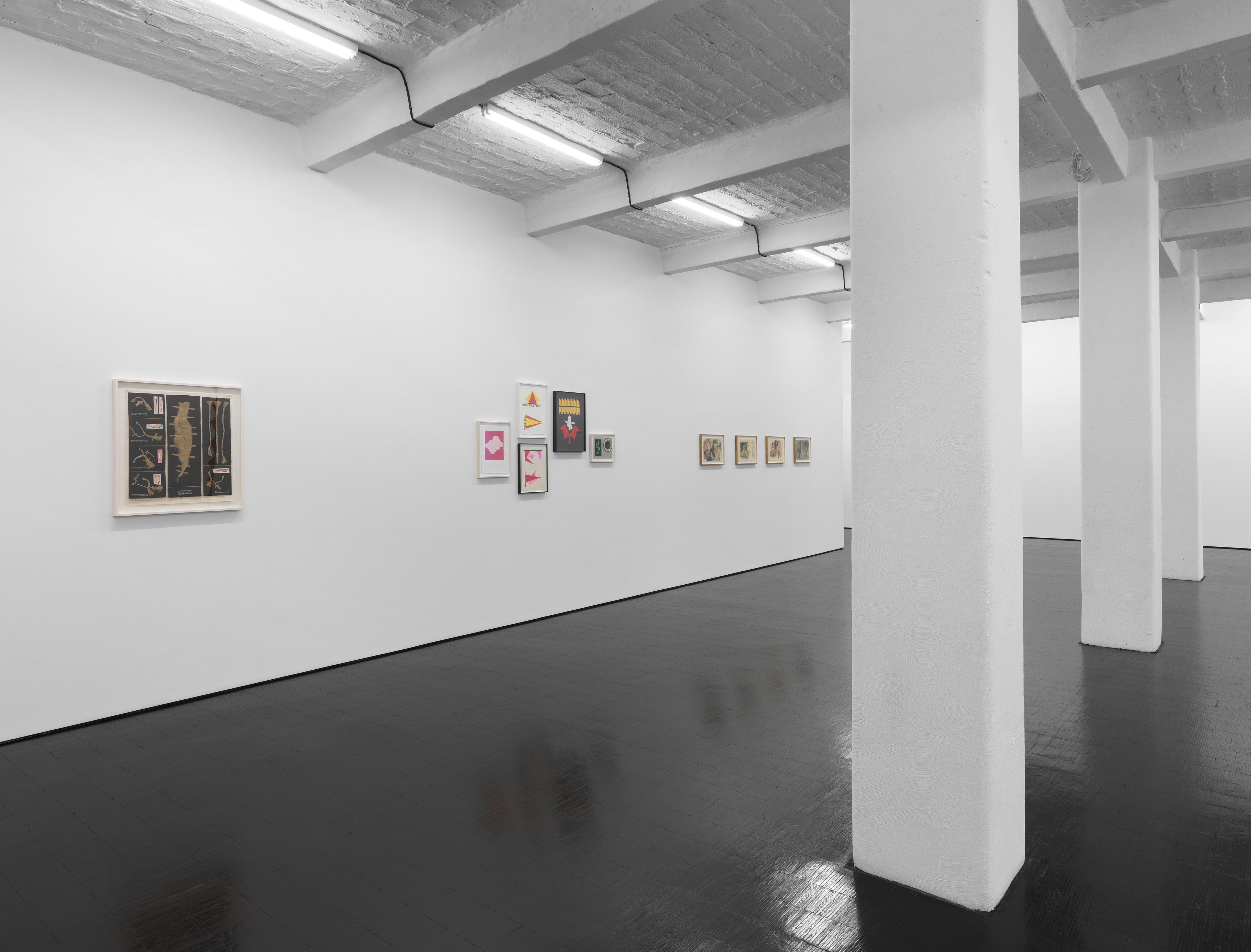 Geta Brătescu, Collages and Drawings at Trautwein Herleth, photo 2