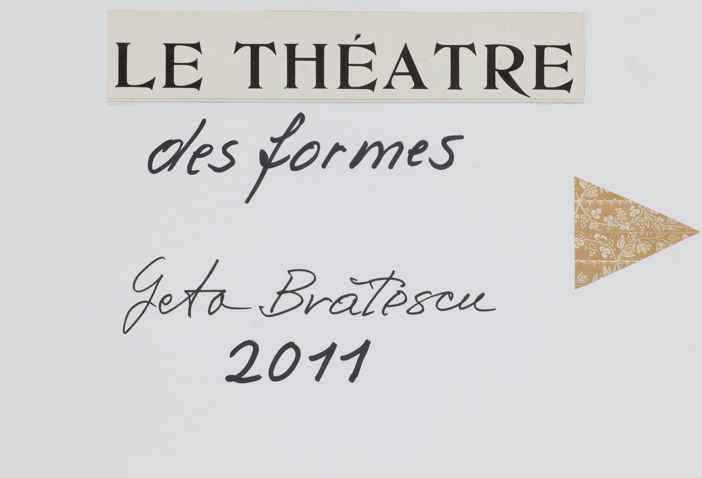 Geta Brătescu, Collages and Drawings at Trautwein Herleth, photo 10
