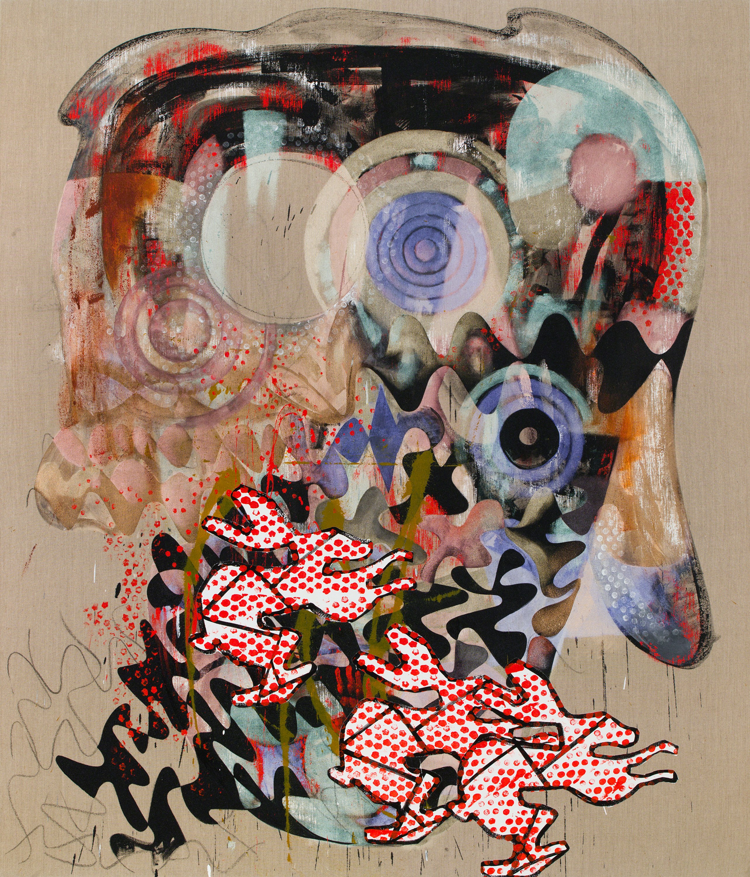 Charline von Heyl, New Work at Petzel, photo 2