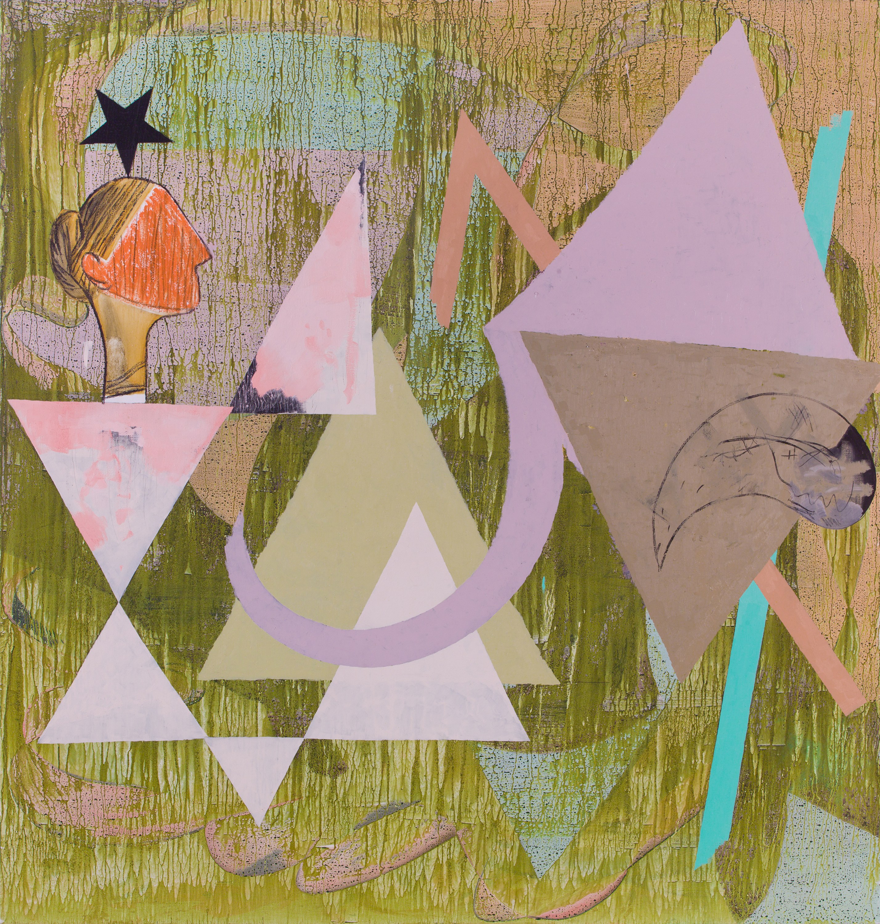 Charline von Heyl, New Work at Petzel, photo 8