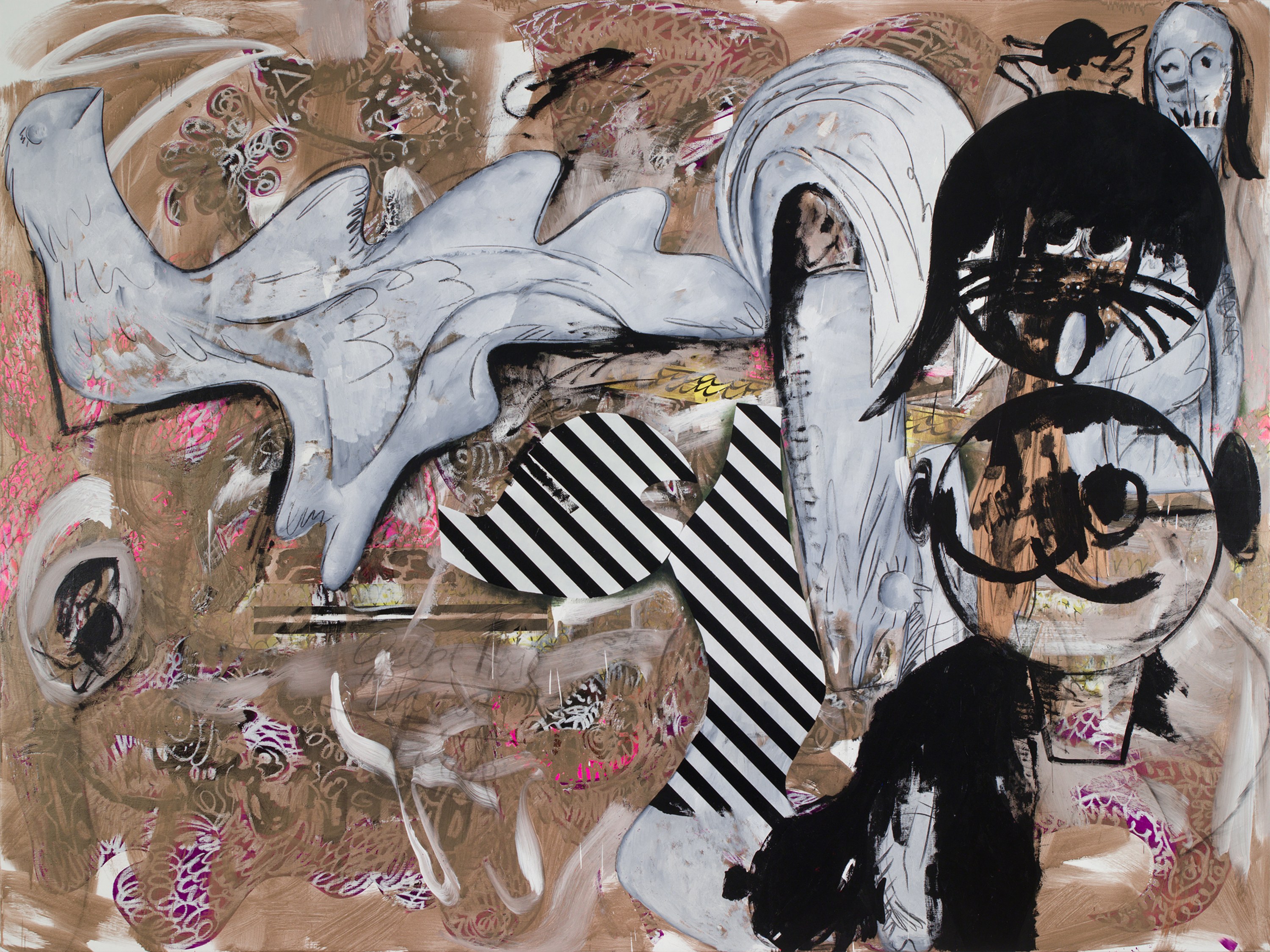 Charline von Heyl, New Work at Petzel, photo 12