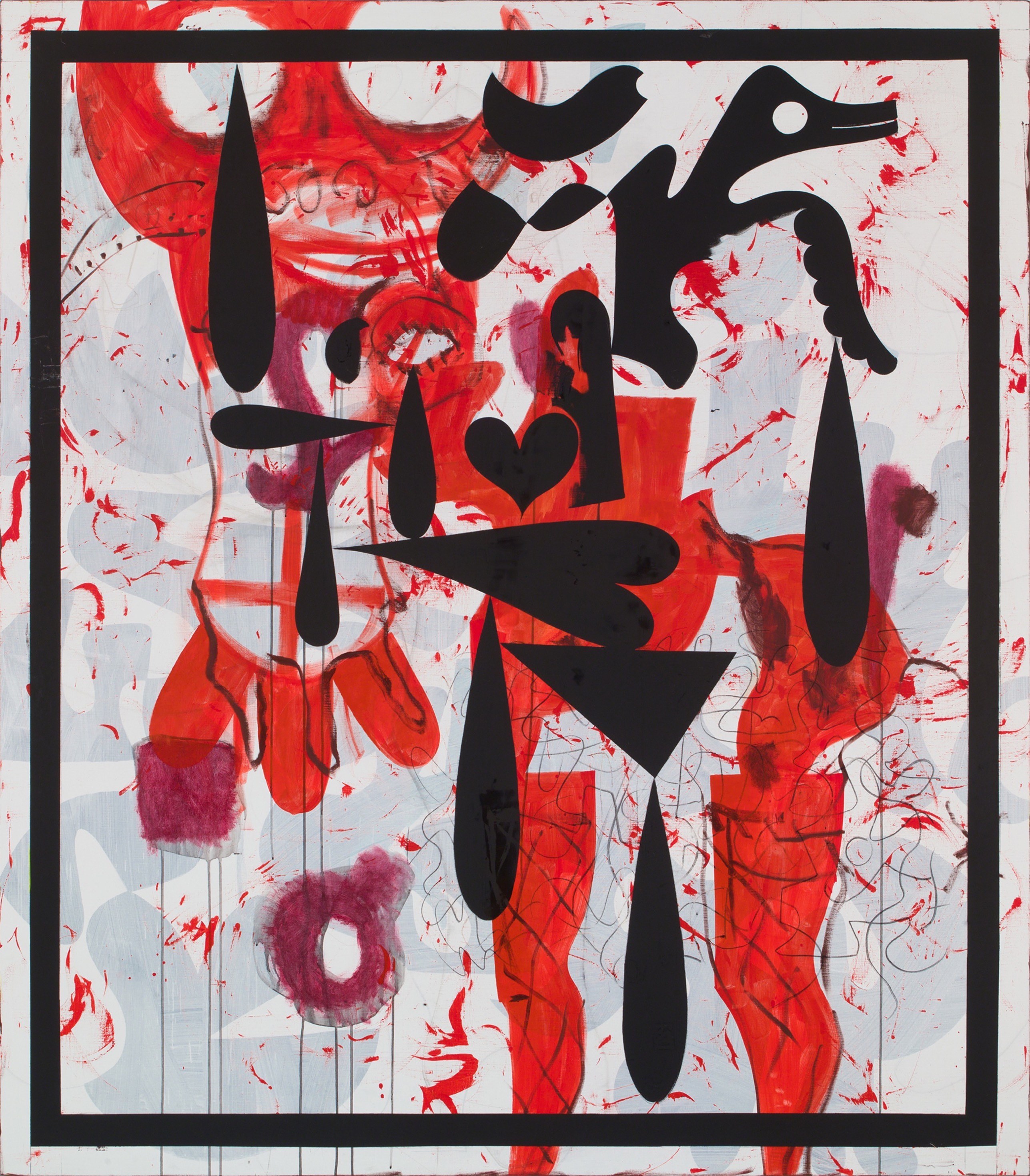 Charline von Heyl, New Work at Petzel, photo 17