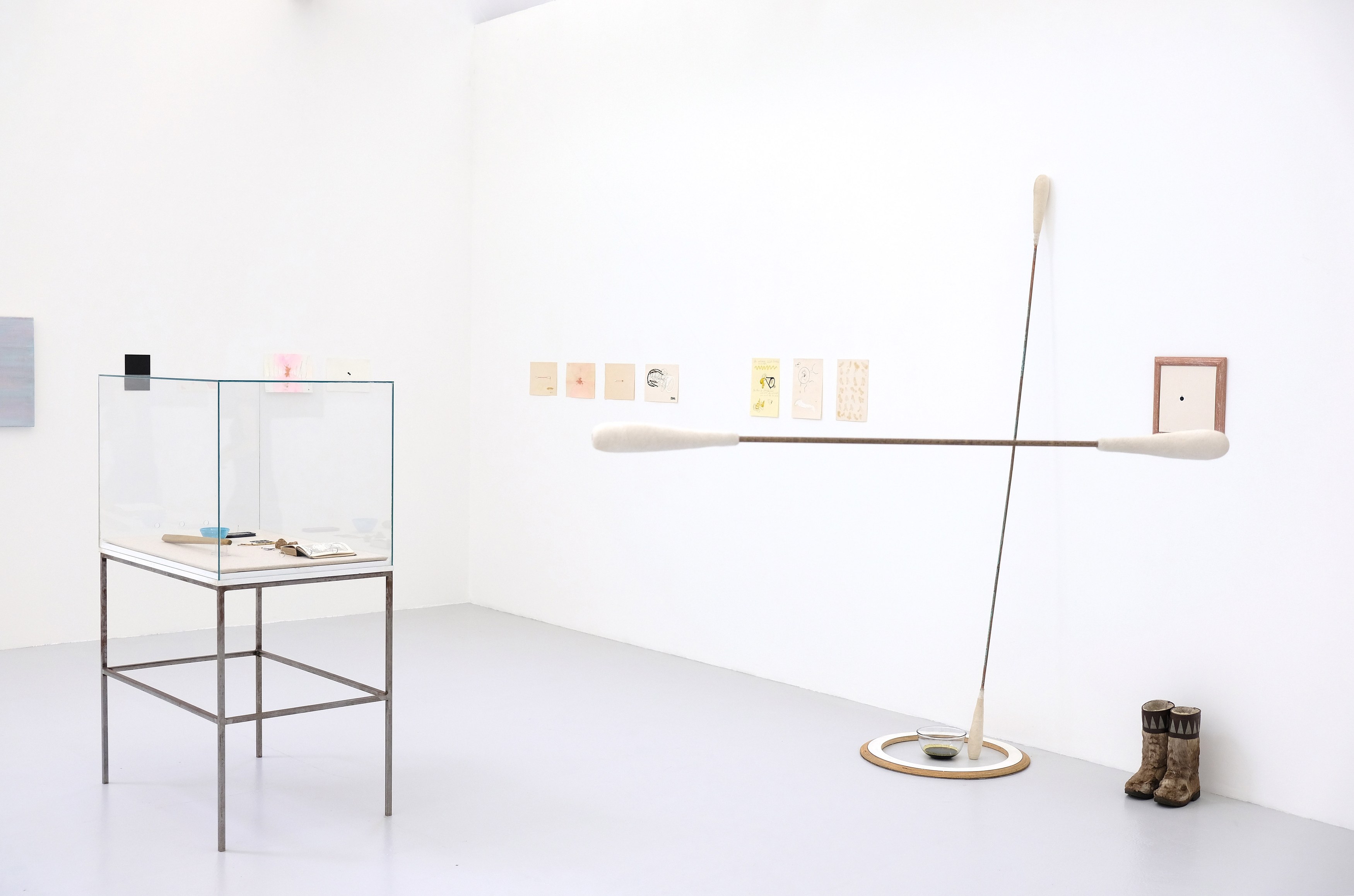 Yuri Pattison, Tuguldur Yondonjamts, FIVE HEADS (Tavan Tolgoi) Art, Anthropology and Mongol Futurism at greengrassi & Corvi-Mora, London, photo 2