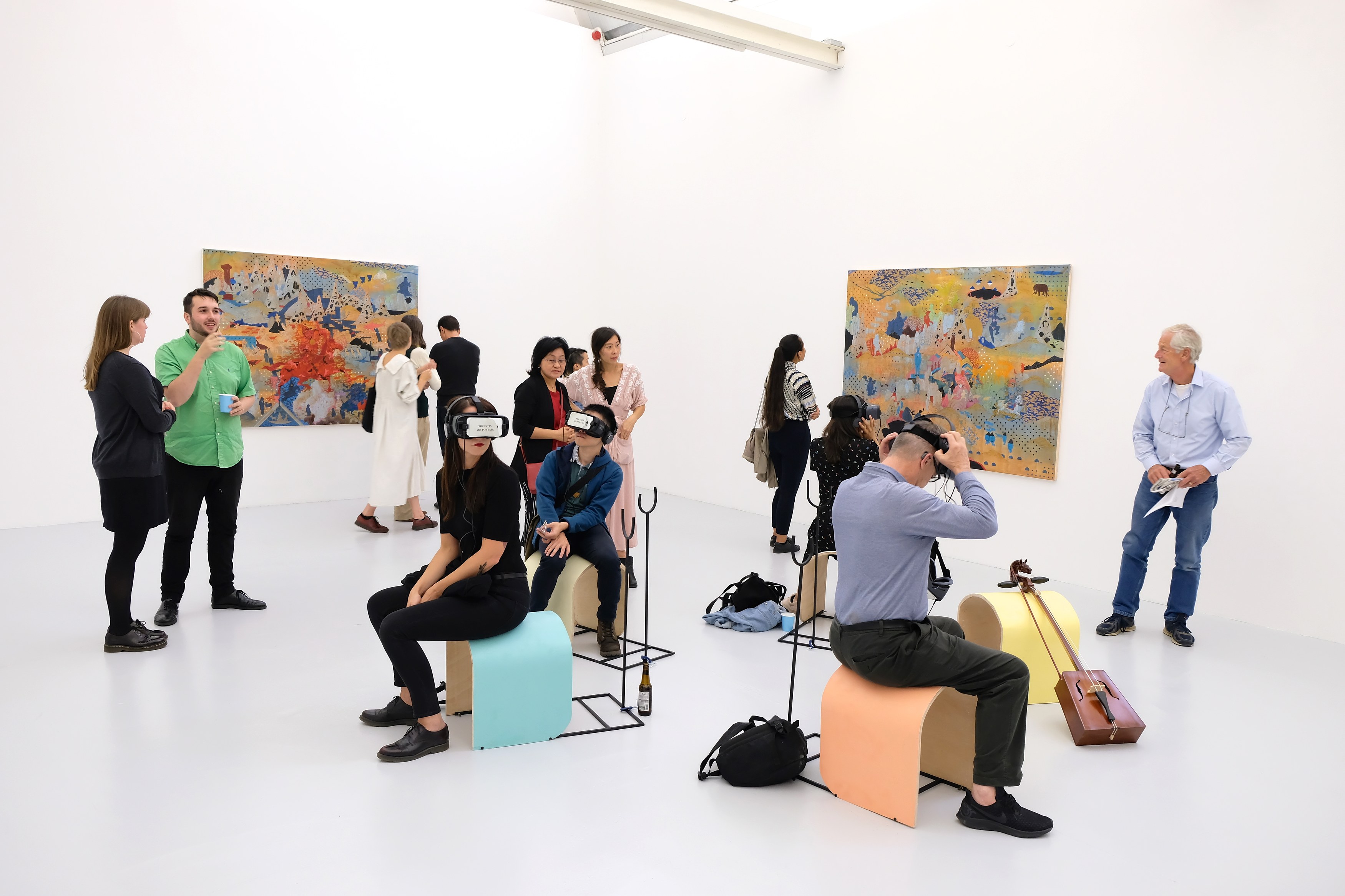 Yuri Pattison, Tuguldur Yondonjamts, FIVE HEADS (Tavan Tolgoi) Art, Anthropology and Mongol Futurism at greengrassi & Corvi-Mora, London, photo 5