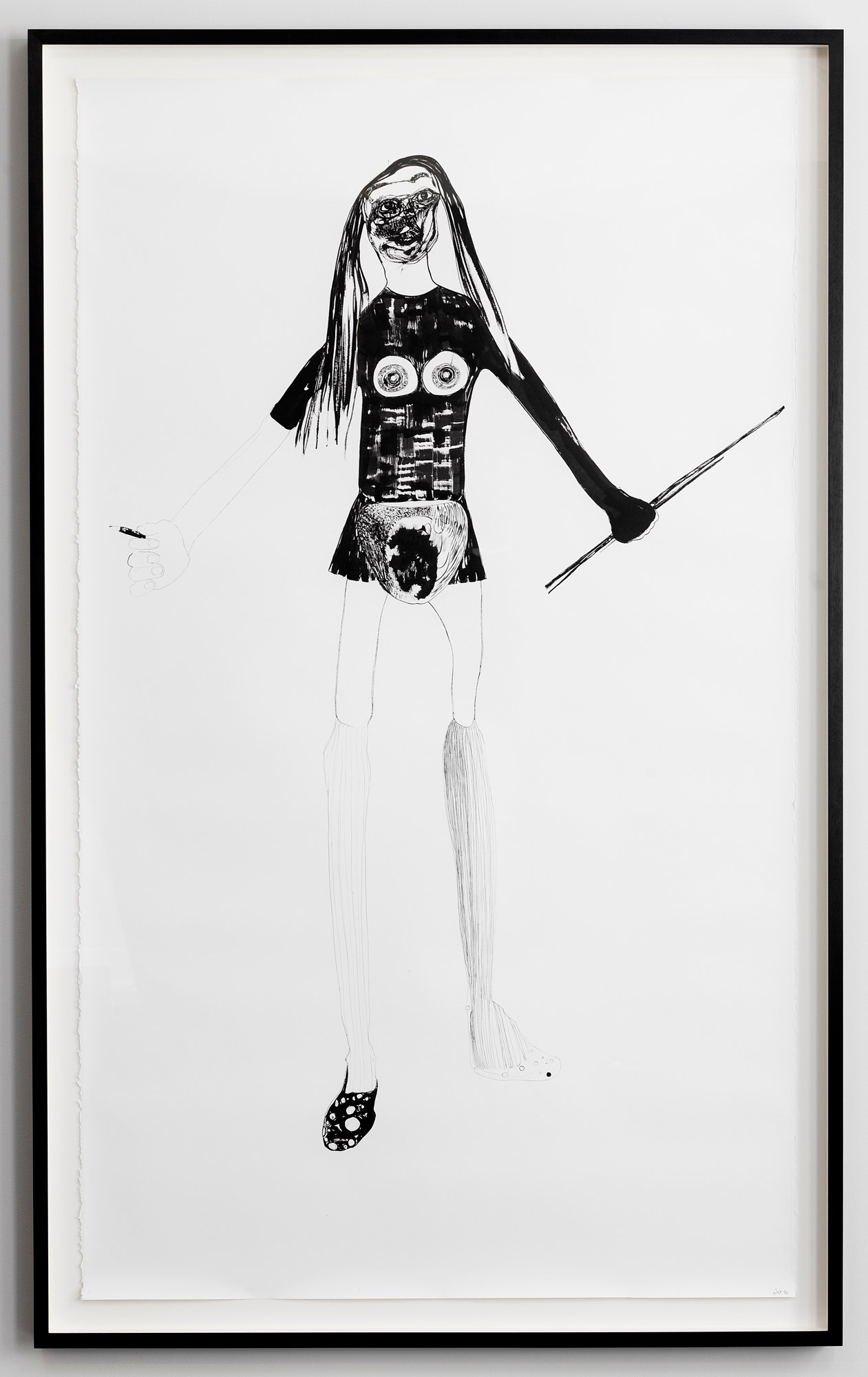 Nicola Tyson, Works on Paper at Petzel, photo 16