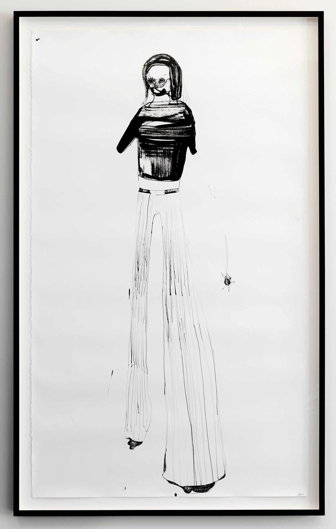 Nicola Tyson, Works on Paper at Petzel, photo 19