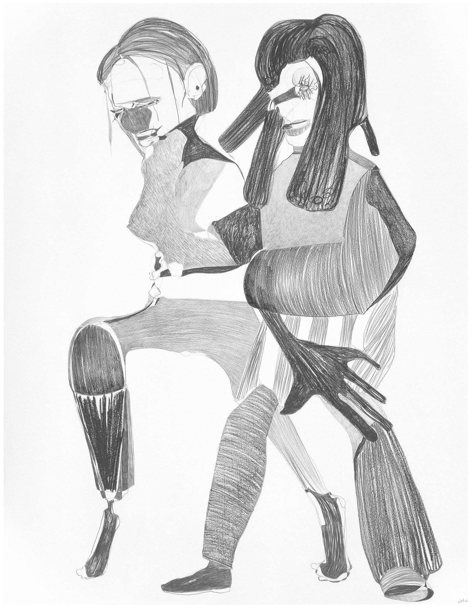 Nicola Tyson, Works on Paper at Petzel, photo 24