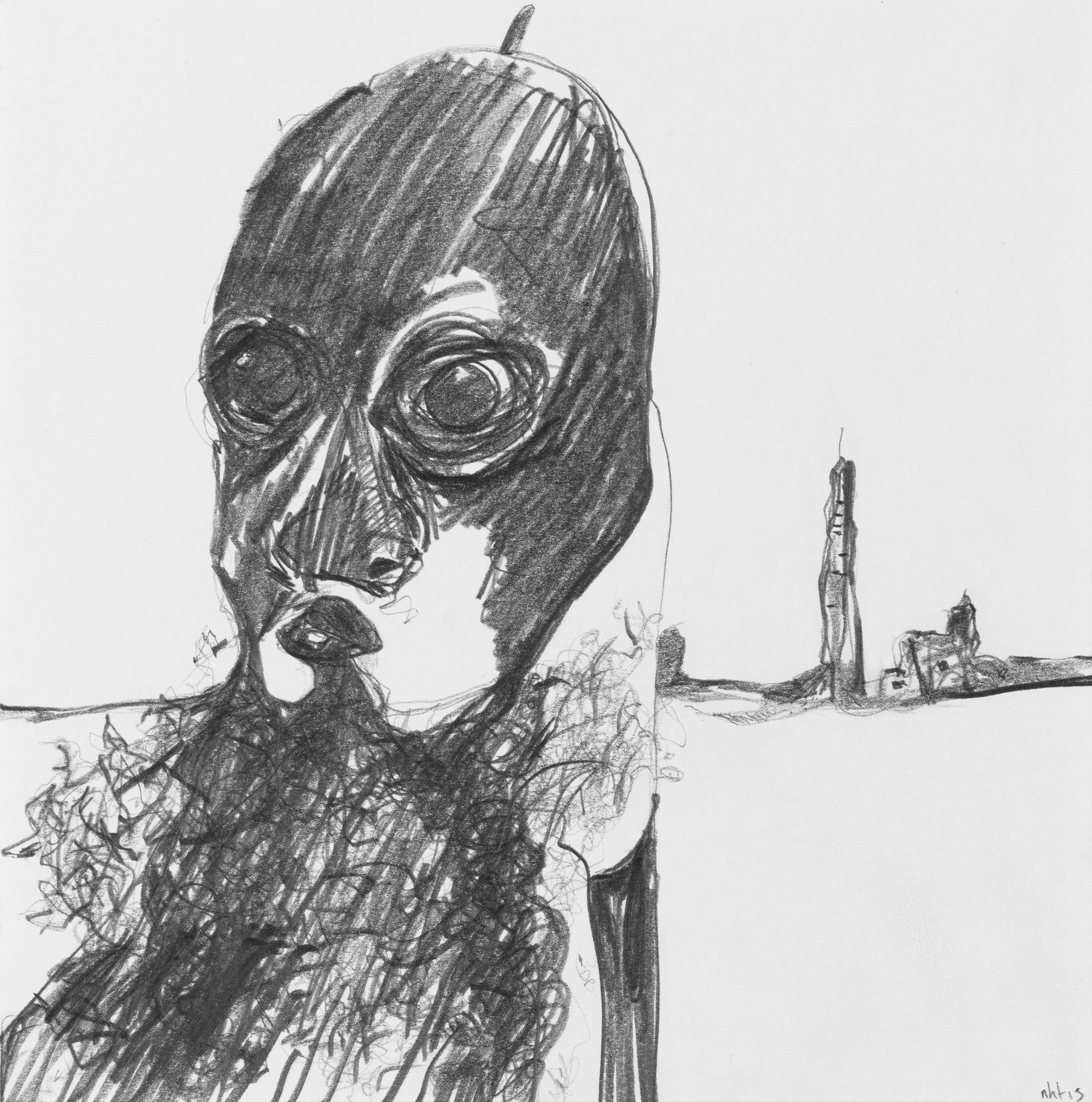 Nicola Tyson, Works on Paper at Petzel, photo 39