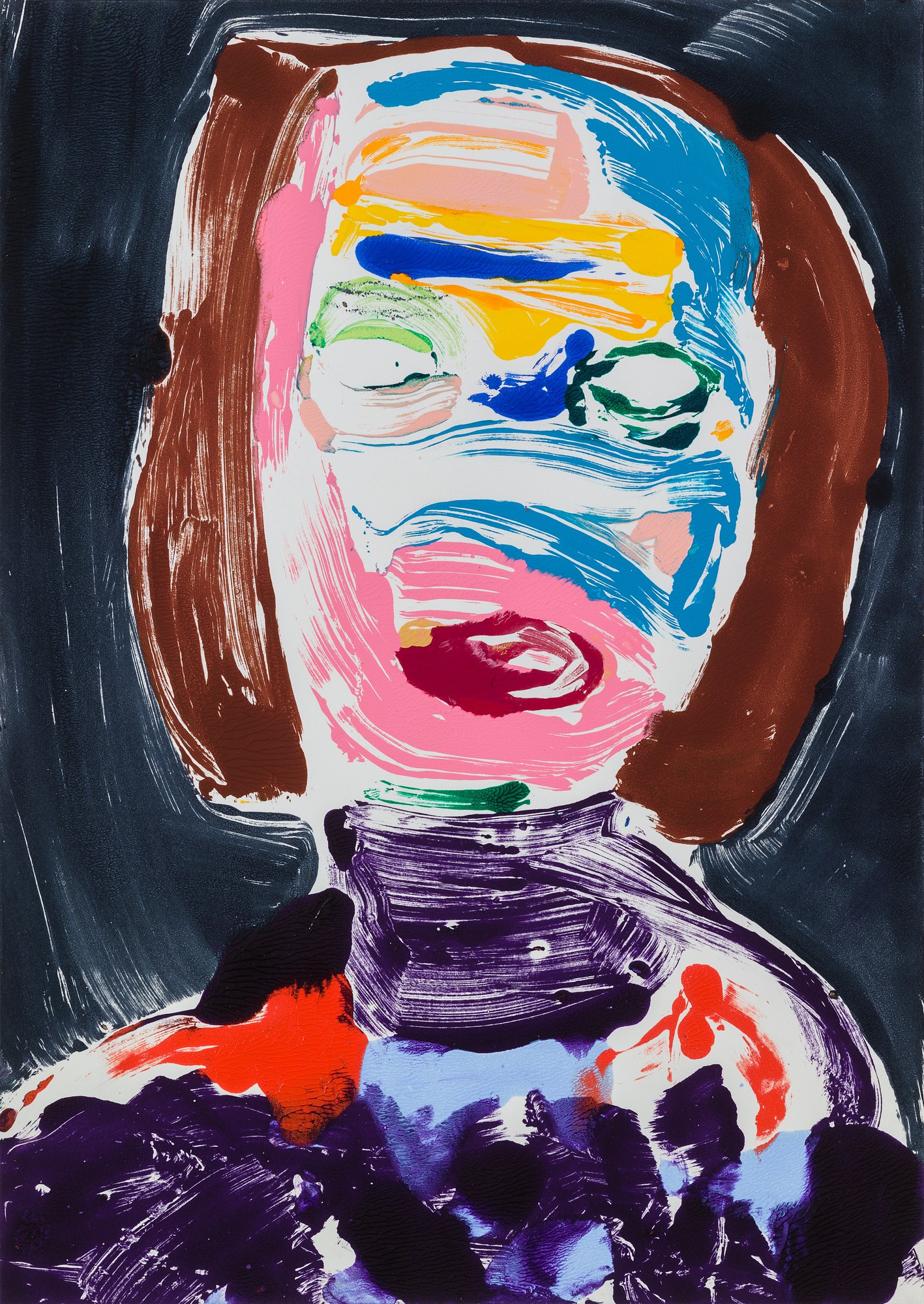 Nicola Tyson, Works on Paper at Petzel, photo 42