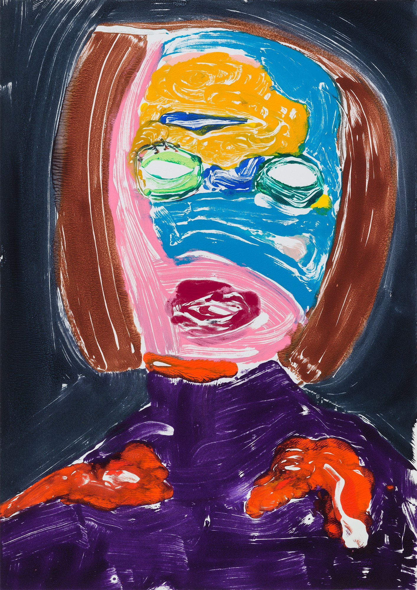 Nicola Tyson, Works on Paper at Petzel, photo 45