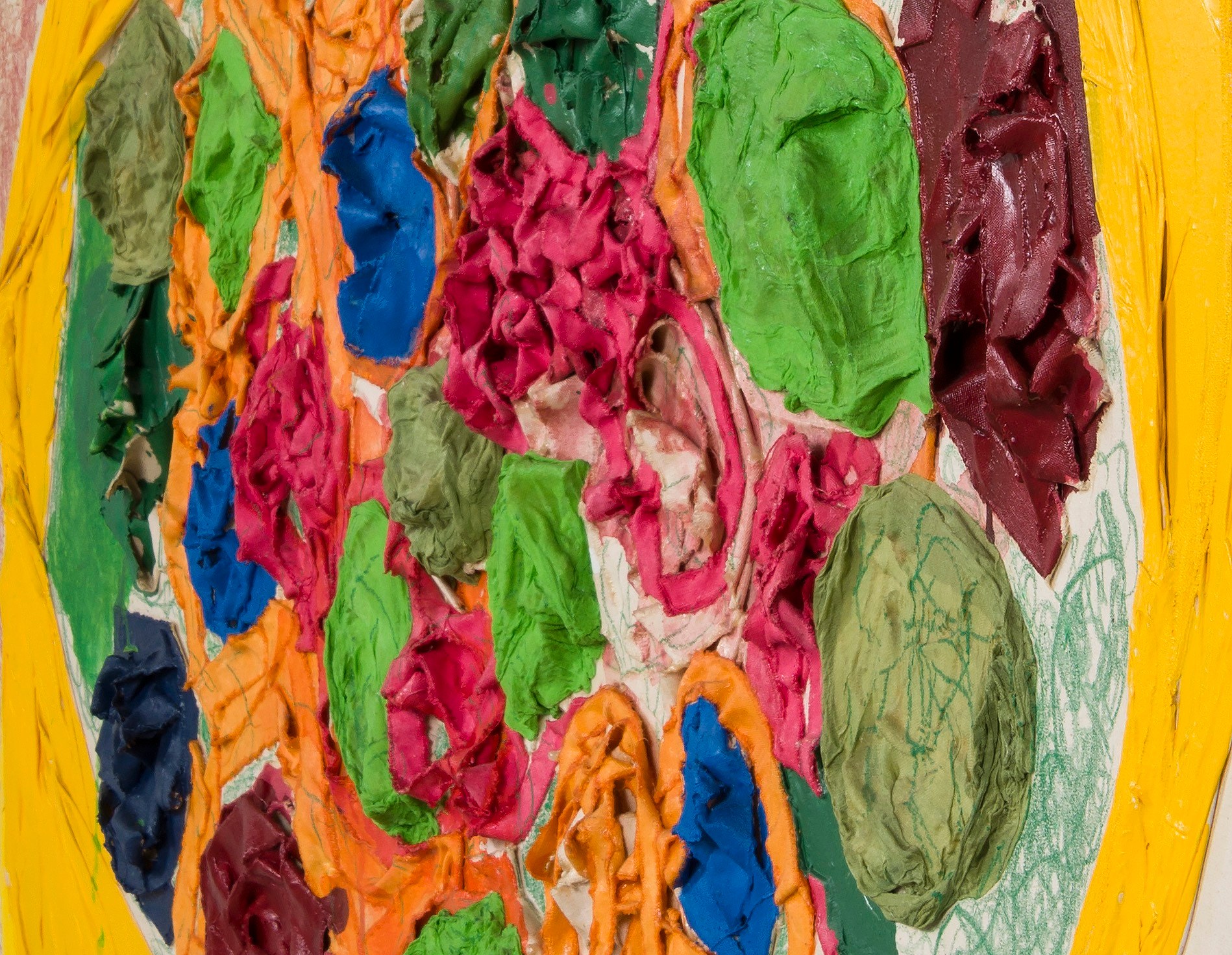 Polly Apfelbaum, Dona Nelson, Erasing, Tracing, Racing Paint at Michael Benevento Gallery, photo 21