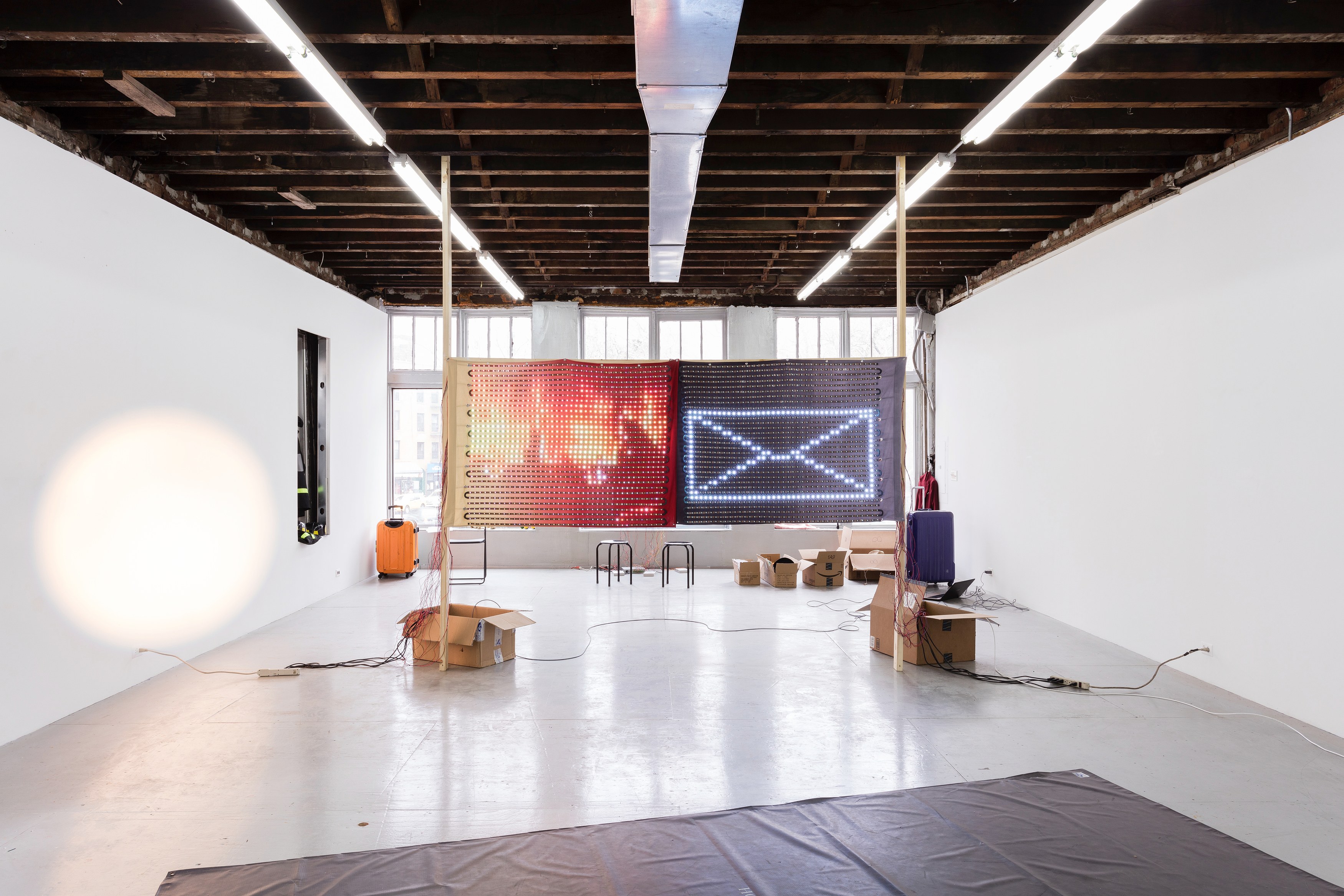 Ei Arakawa-Nash, How to DISappear in America: The Musical at Reena Spaulings Fine Art, photo 4