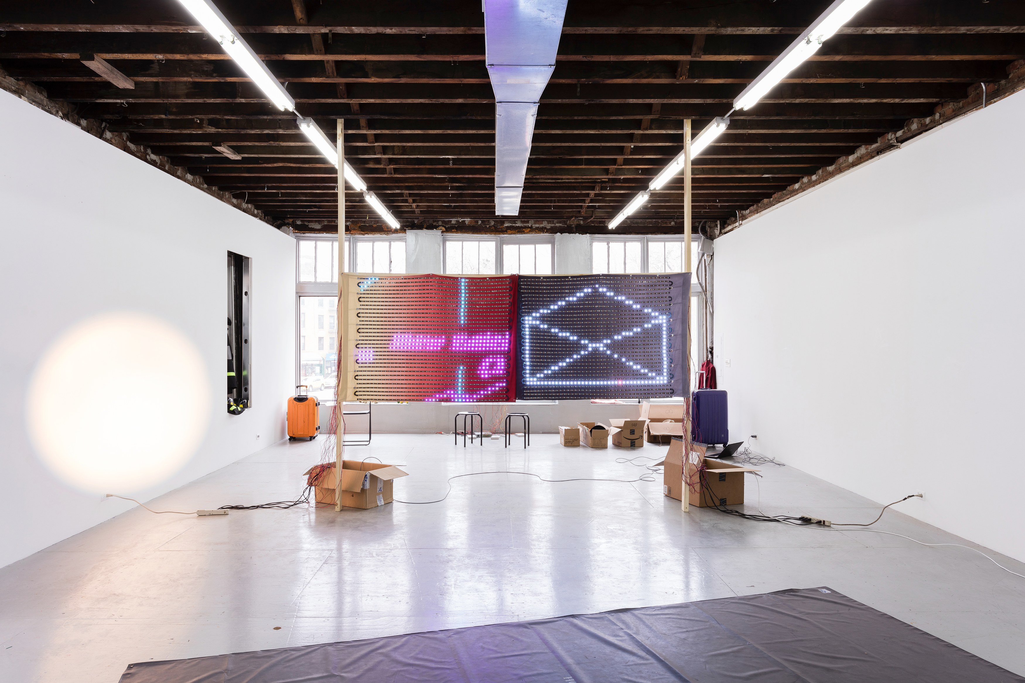 Ei Arakawa-Nash, How to DISappear in America: The Musical at Reena Spaulings Fine Art, photo 5