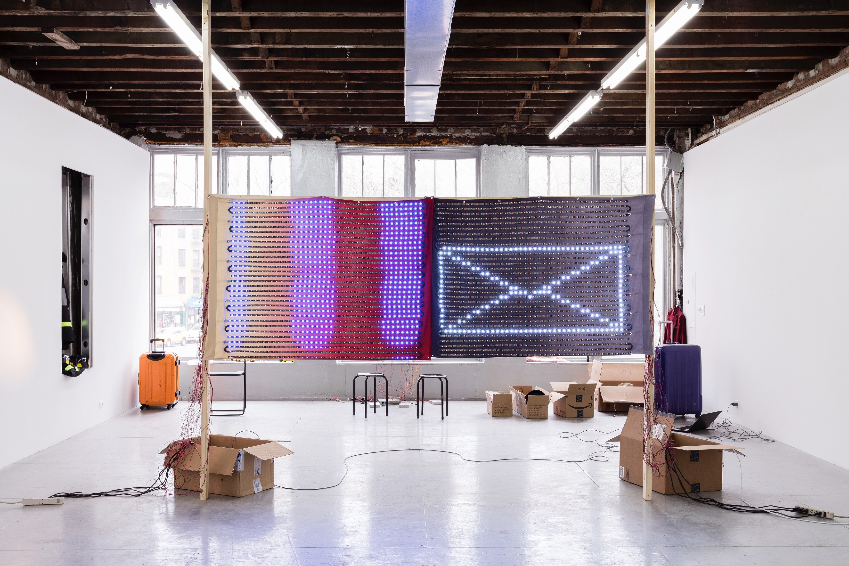 Ei Arakawa-Nash, How to DISappear in America: The Musical at Reena Spaulings Fine Art, photo 7