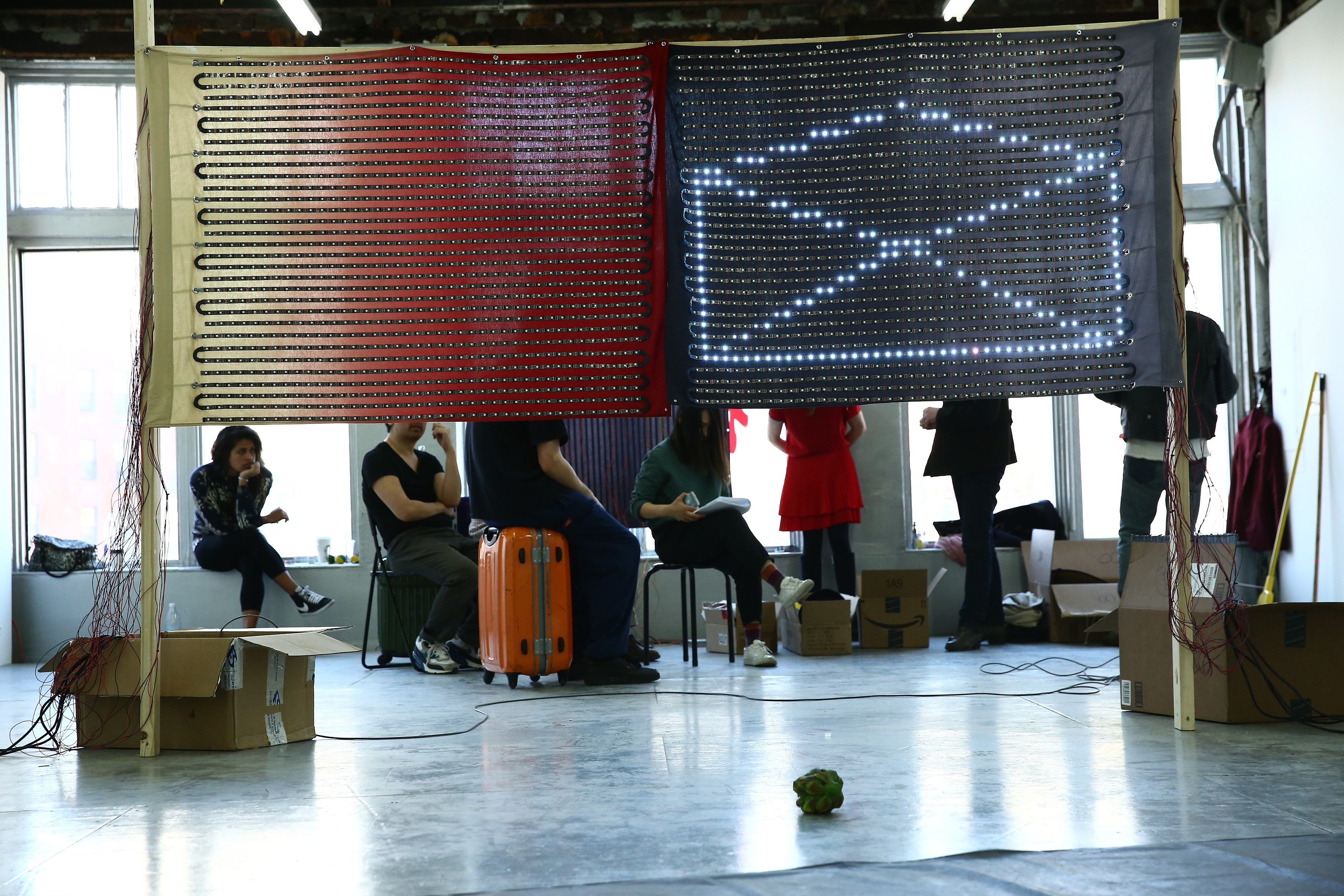 Ei Arakawa-Nash, How to DISappear in America: The Musical at Reena Spaulings Fine Art, photo 22