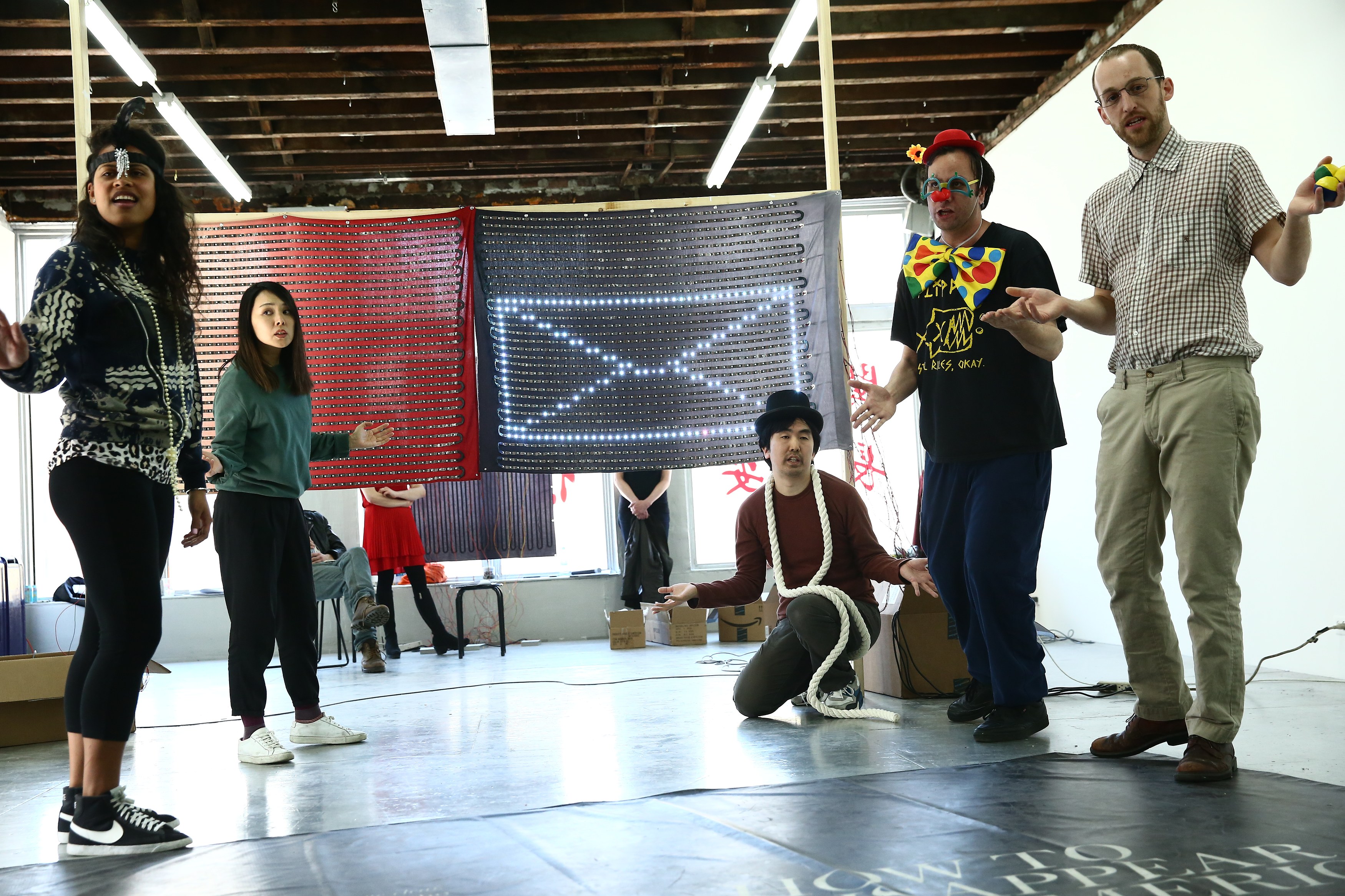 Ei Arakawa-Nash, How to DISappear in America: The Musical at Reena Spaulings Fine Art, photo 27