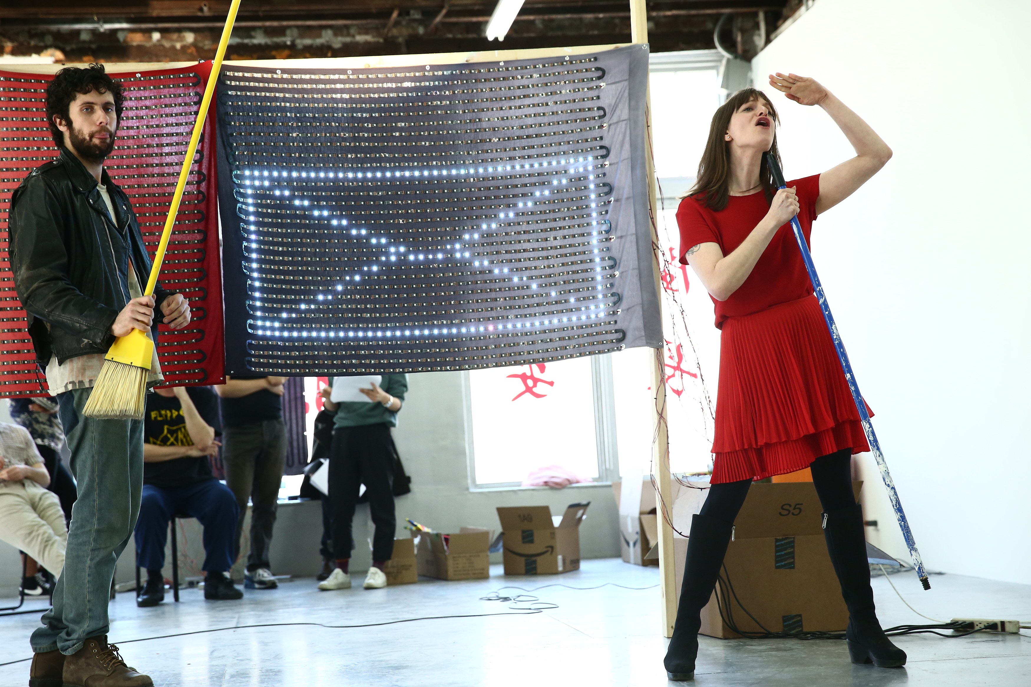 Ei Arakawa-Nash, How to DISappear in America: The Musical at Reena Spaulings Fine Art, photo 29