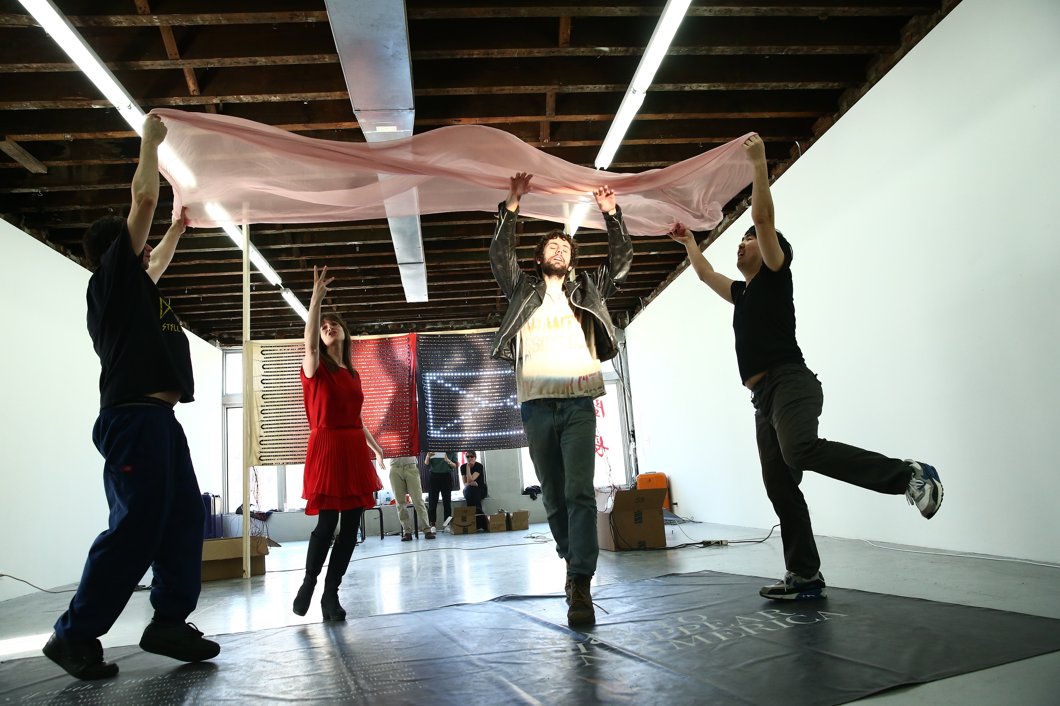 Ei Arakawa-Nash, How to DISappear in America: The Musical at Reena Spaulings Fine Art, photo 31