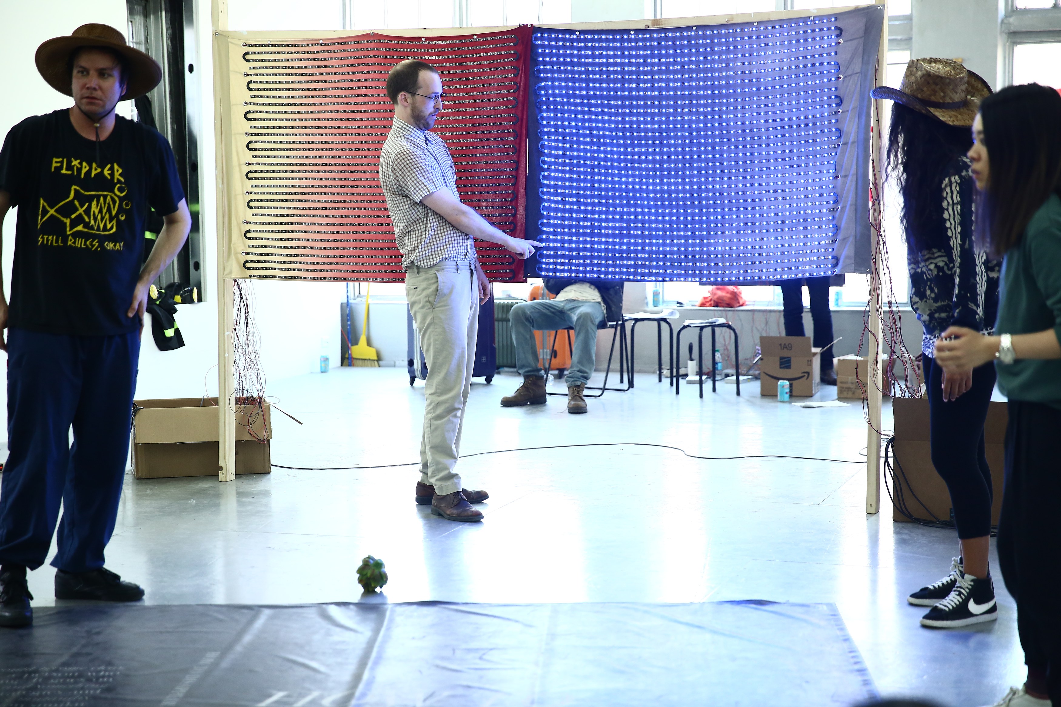 Ei Arakawa-Nash, How to DISappear in America: The Musical at Reena Spaulings Fine Art, photo 44