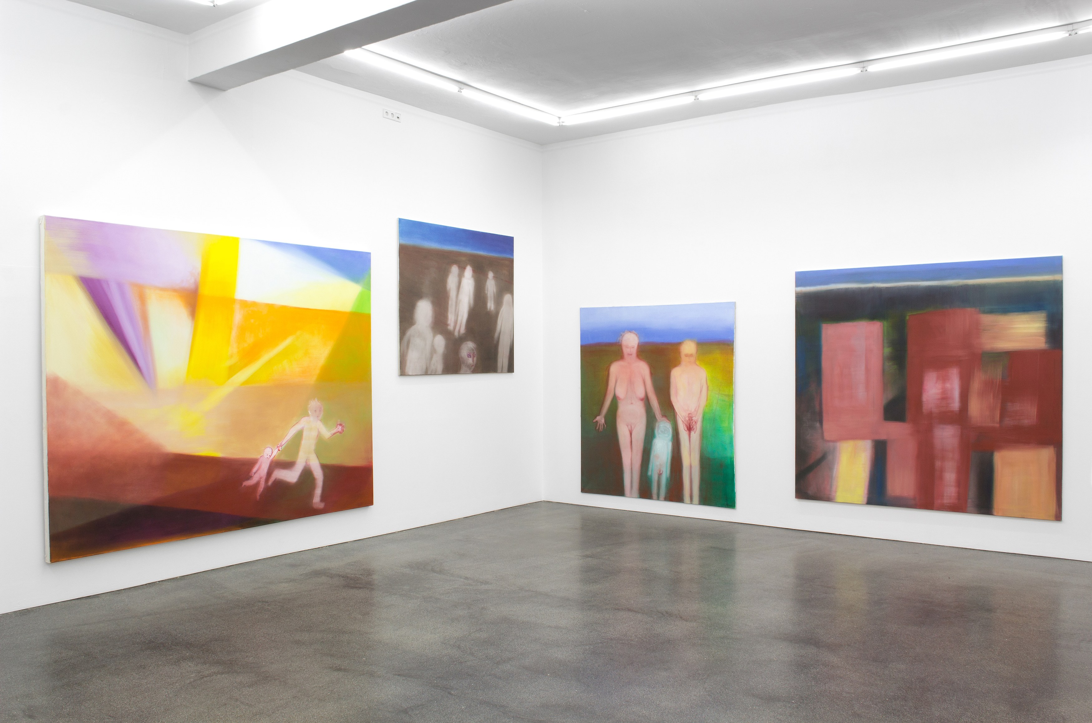 Miriam Cahn, Mare Nostrum at Meyer Riegger, photo 2