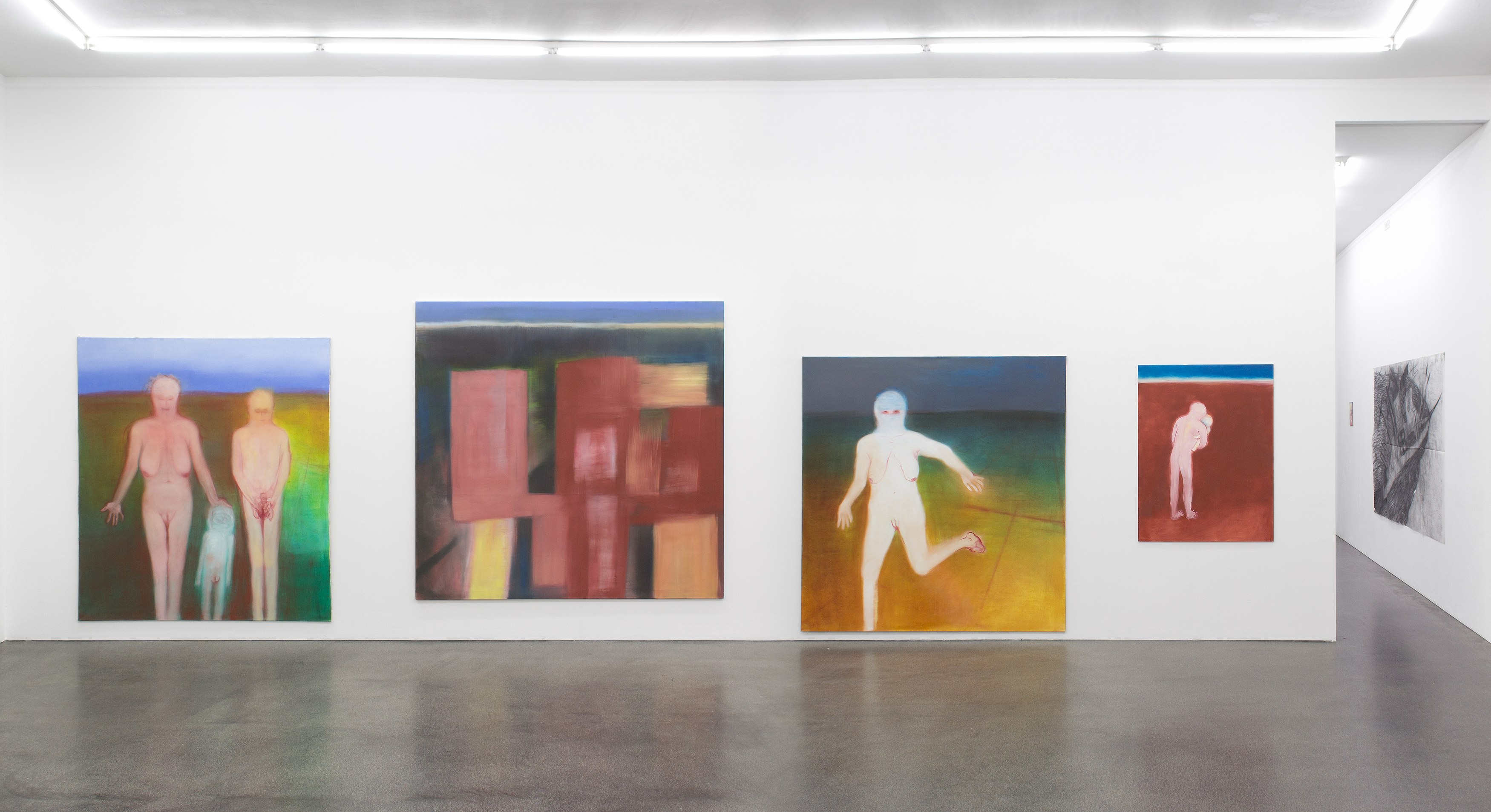 Miriam Cahn, Mare Nostrum at Meyer Riegger, photo 3