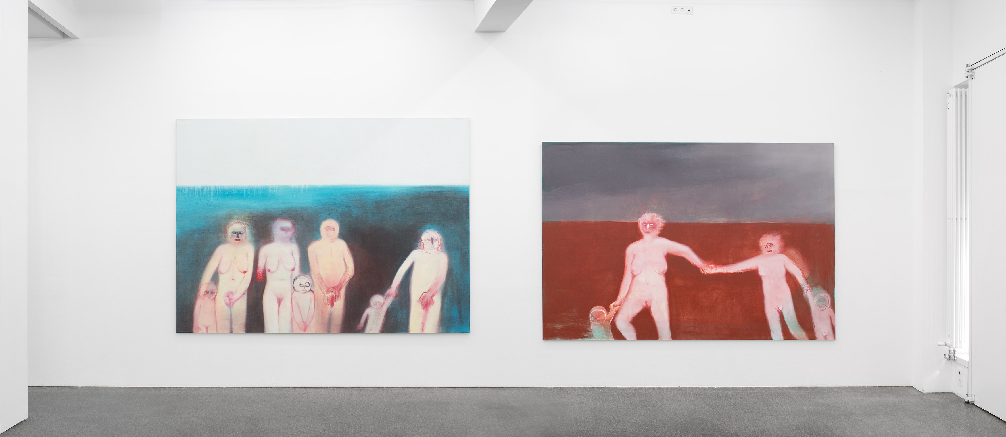 Miriam Cahn, Mare Nostrum at Meyer Riegger, photo 4