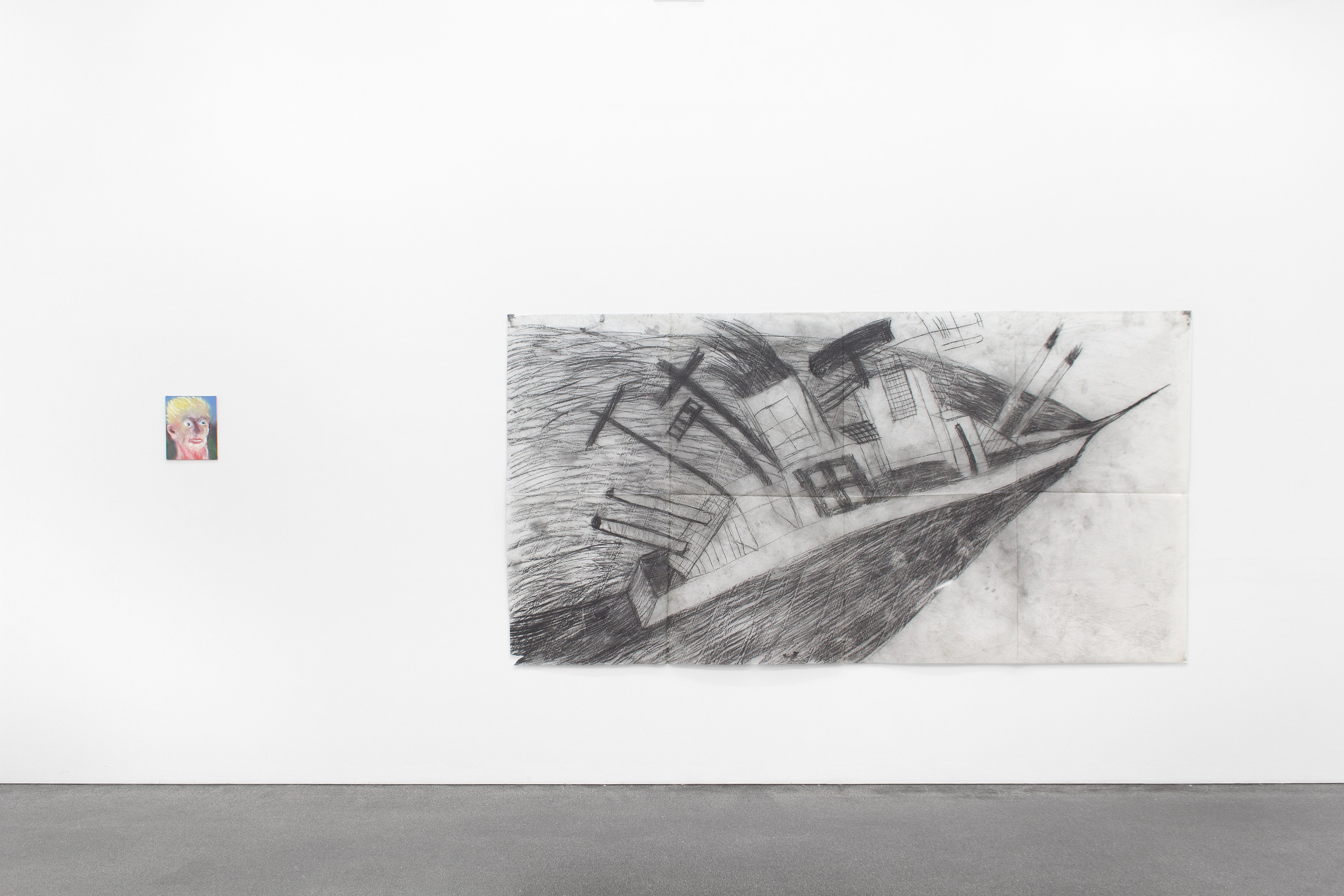 Miriam Cahn, Mare Nostrum at Meyer Riegger, photo 7