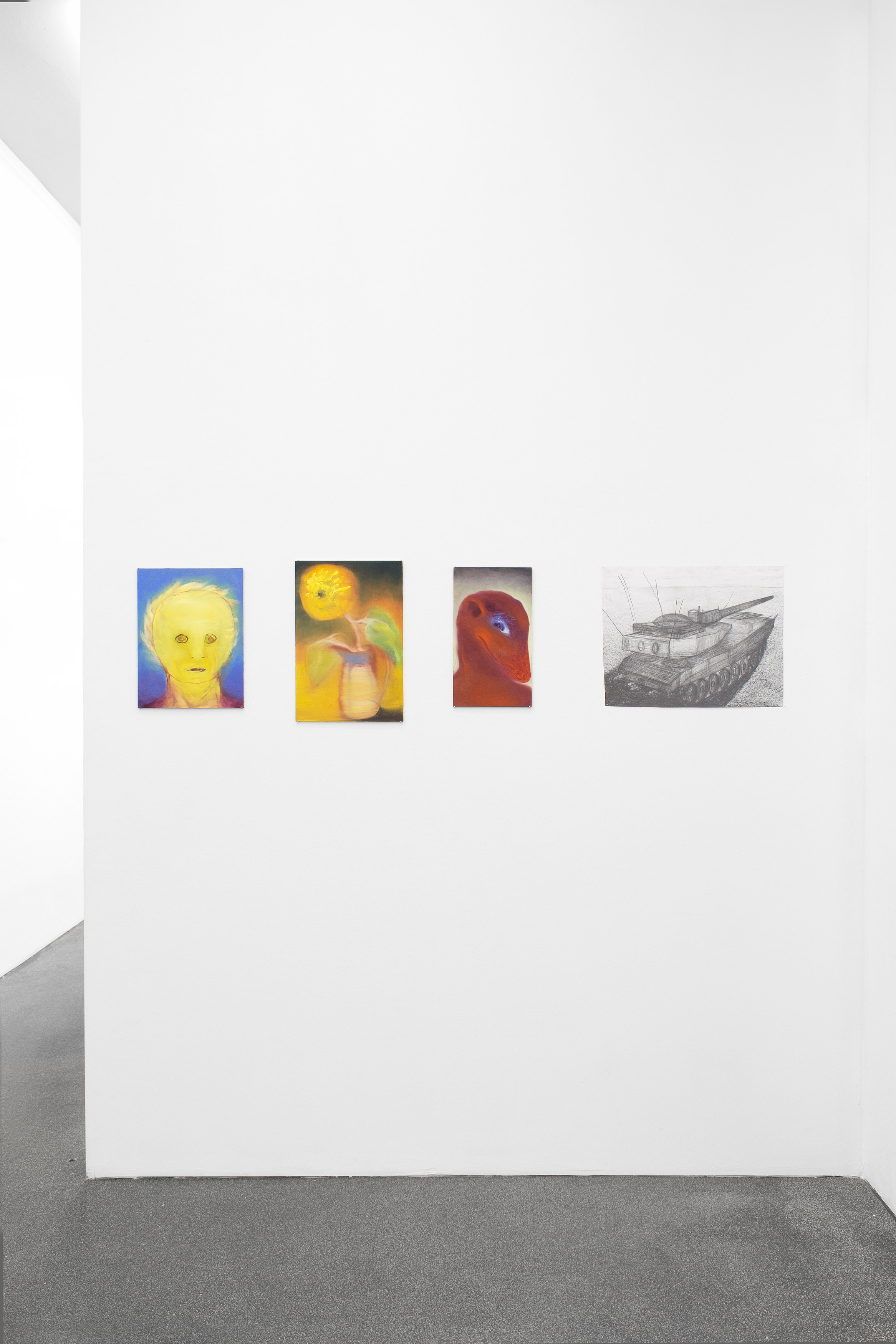 Miriam Cahn, Mare Nostrum at Meyer Riegger, photo 8