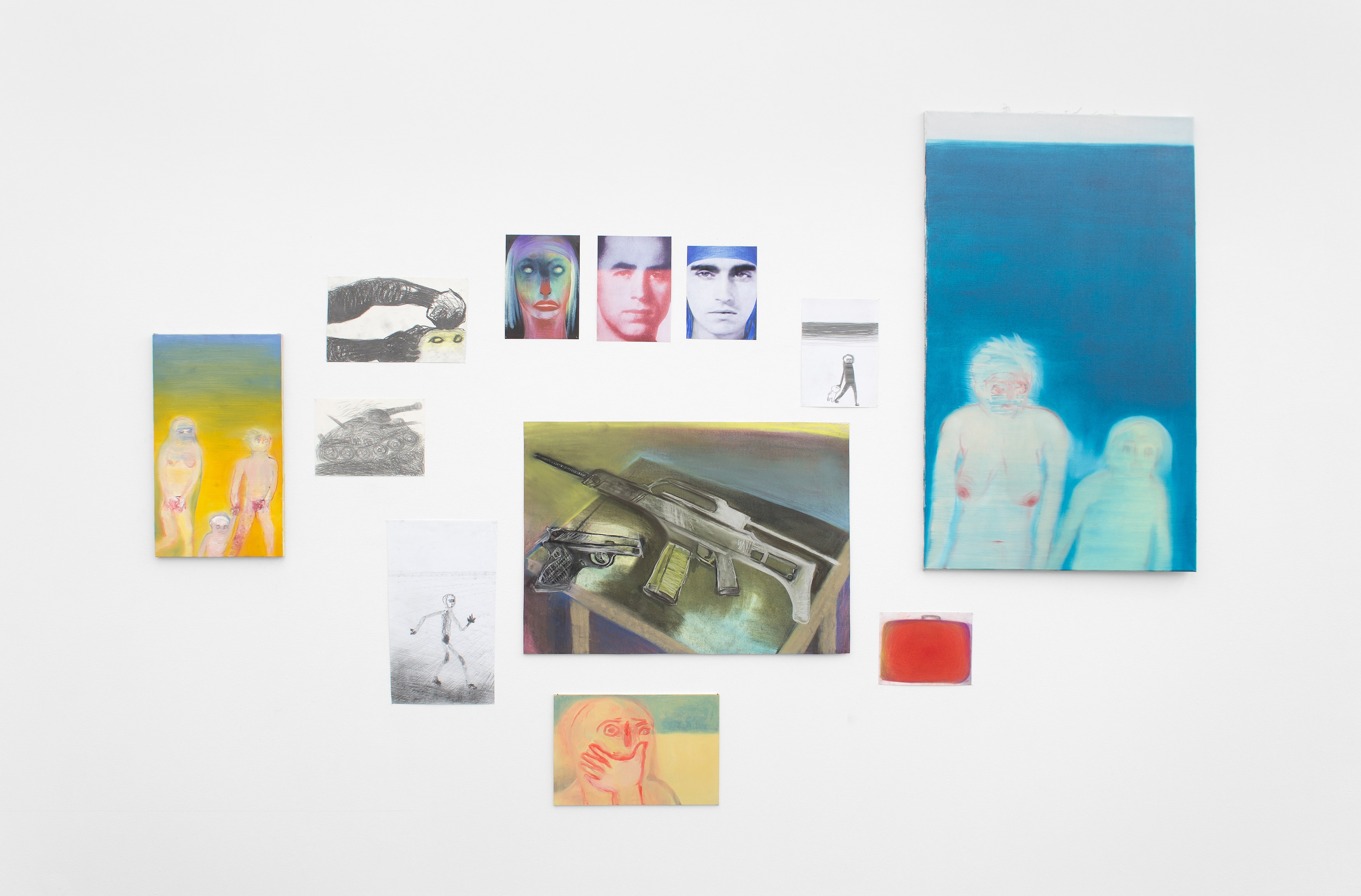 Miriam Cahn, Mare Nostrum at Meyer Riegger, photo 10