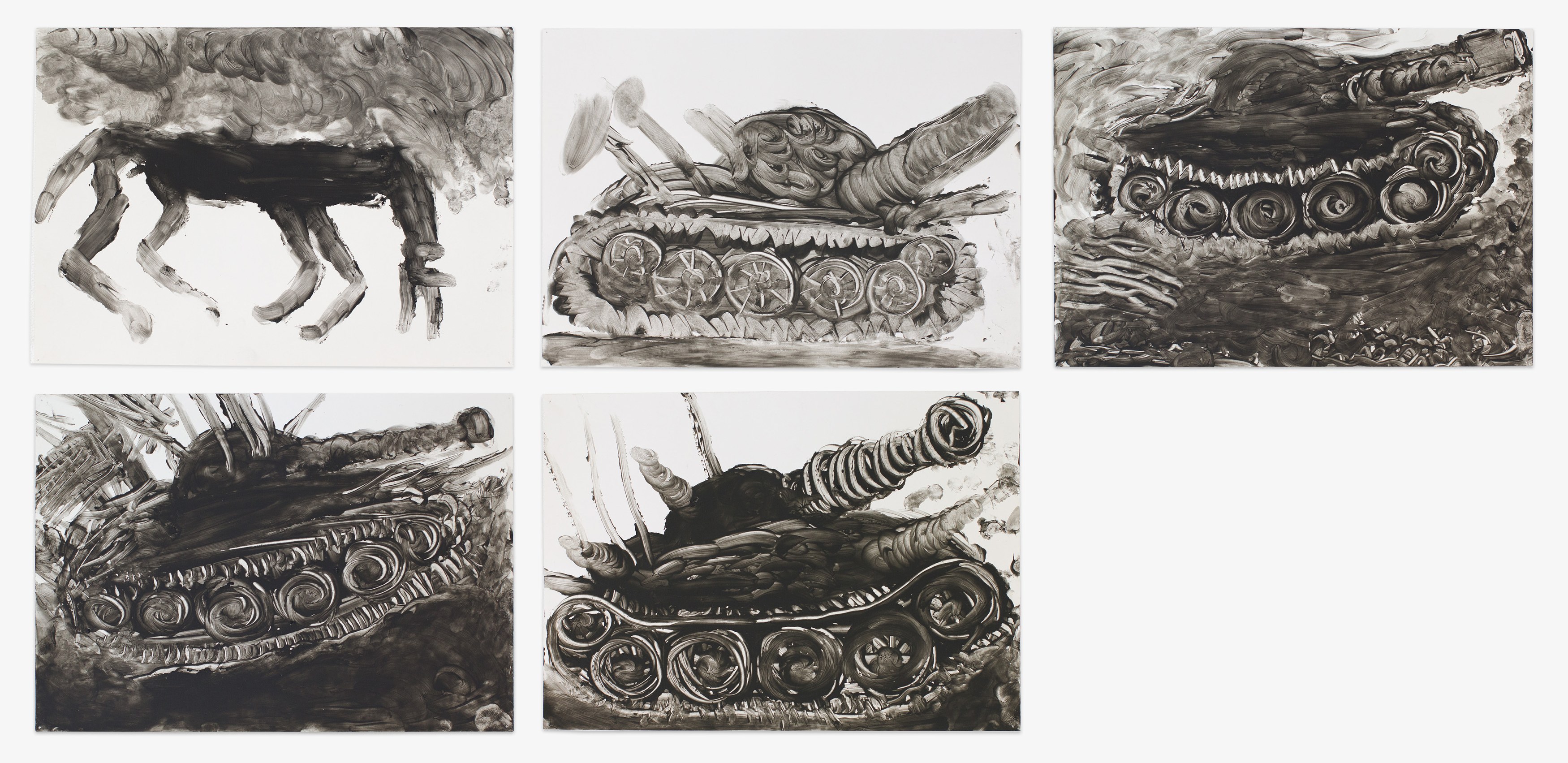 Miriam Cahn, Mare Nostrum at Meyer Riegger, photo 45