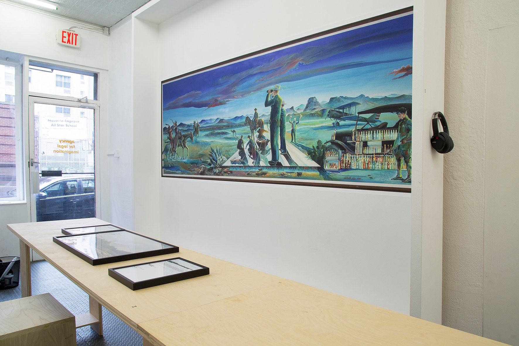 Jonas Staal, The Agency for Legal Imagination at Goethe-Institut New York, photo 5