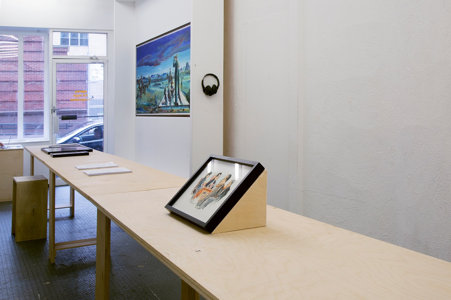 Jonas Staal, The Agency for Legal Imagination at Goethe-Institut New York, photo 6
