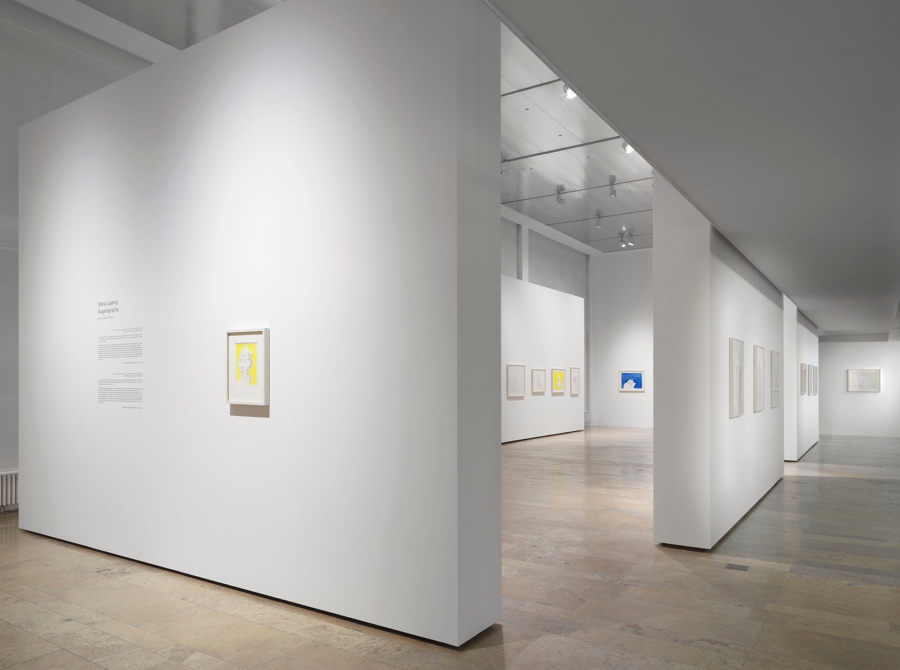 Maria Lassnig, Augensprache: Works on Paper 1974 – 2013 at Capitain Petzel, photo 3