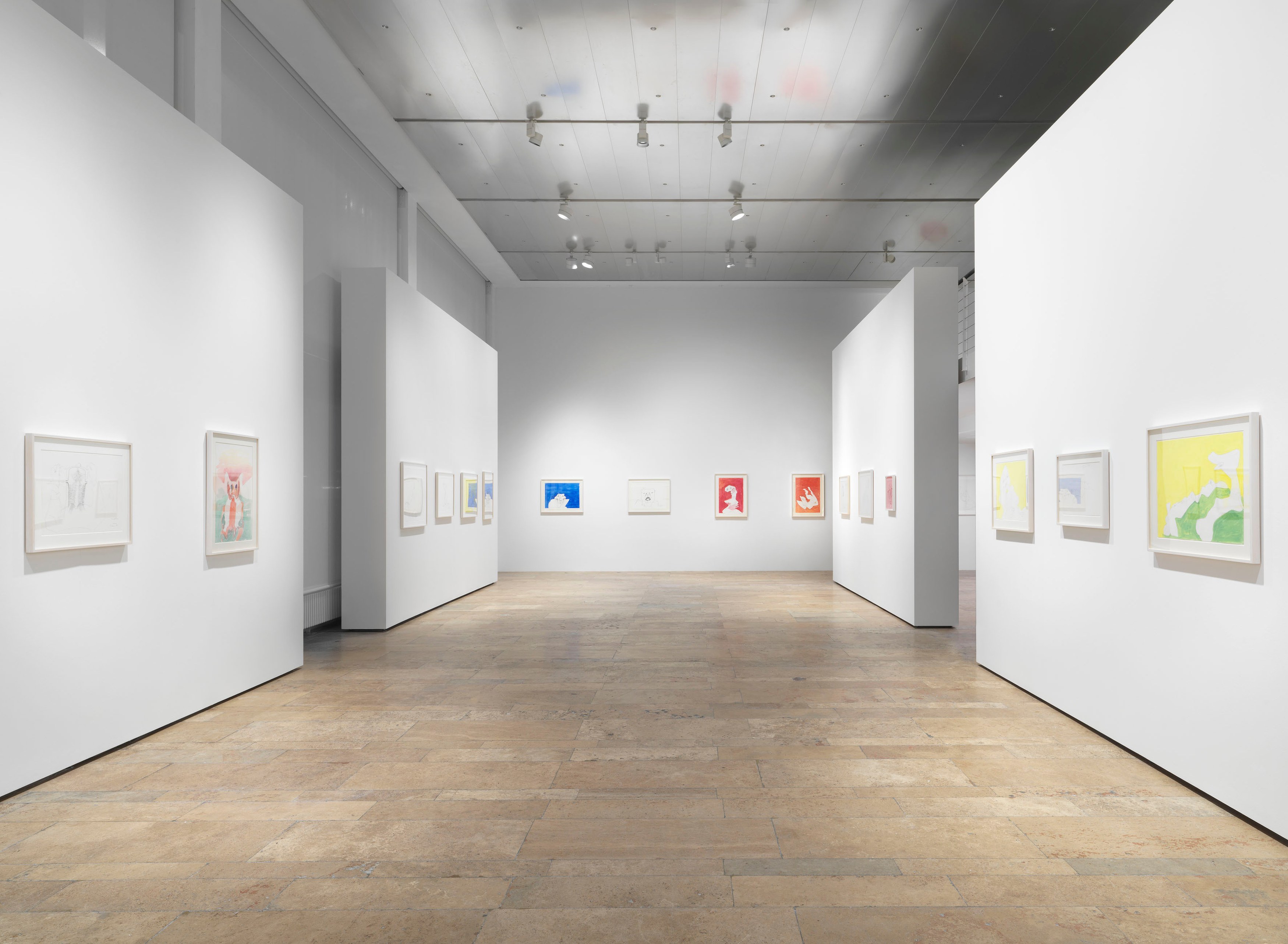 Maria Lassnig, Augensprache: Works on Paper 1974 – 2013 at Capitain Petzel, photo 4