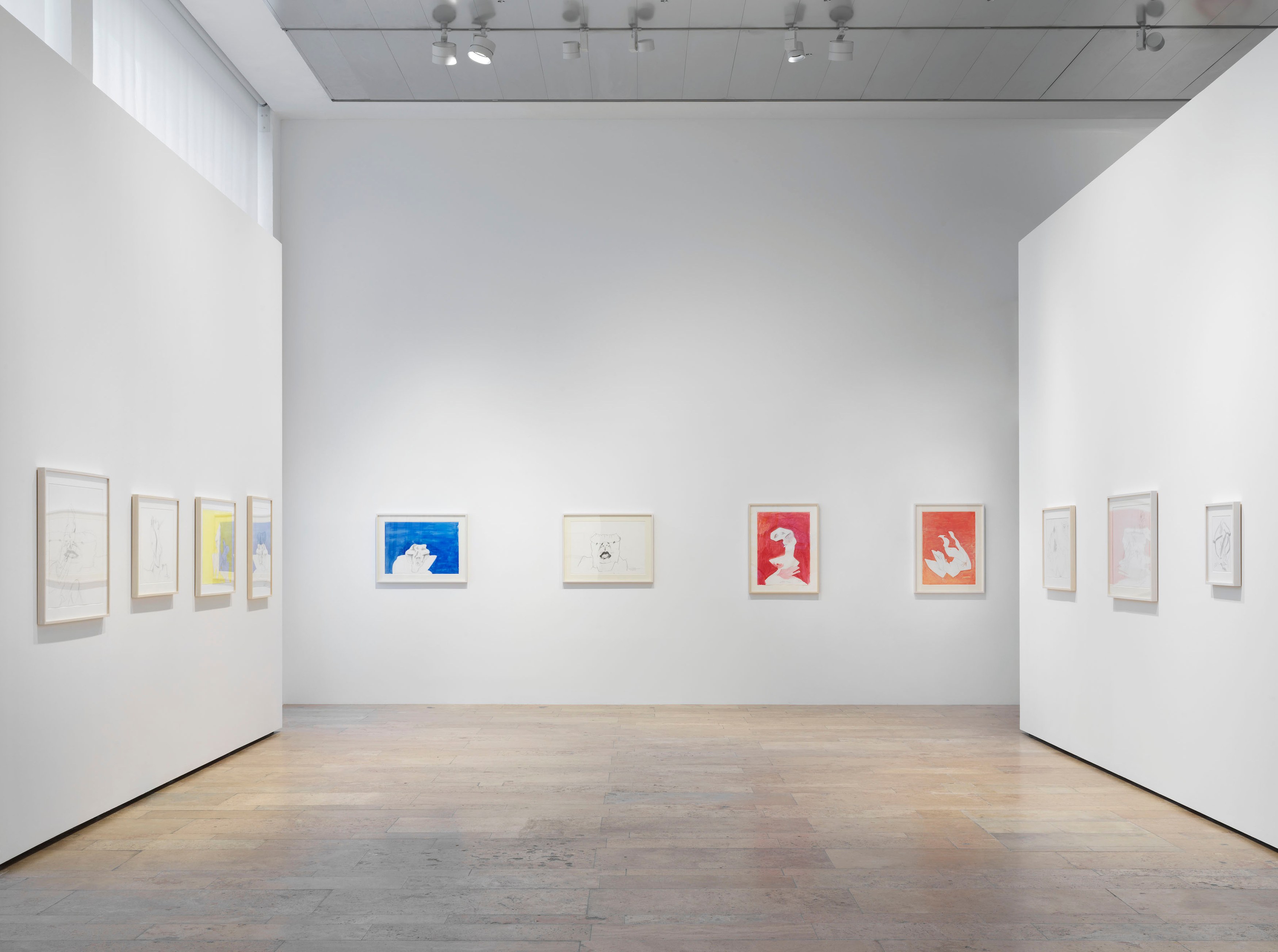 Maria Lassnig, Augensprache: Works on Paper 1974 – 2013 at Capitain Petzel, photo 5