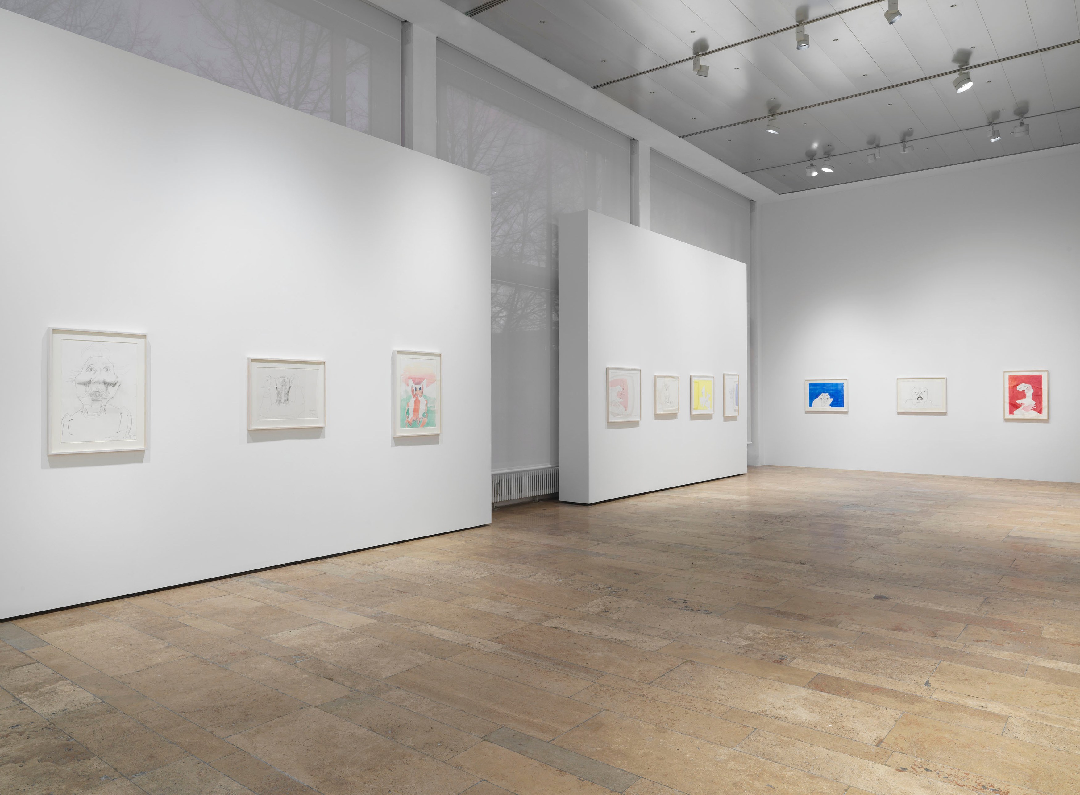 Maria Lassnig, Augensprache: Works on Paper 1974 – 2013 at Capitain Petzel, photo 10
