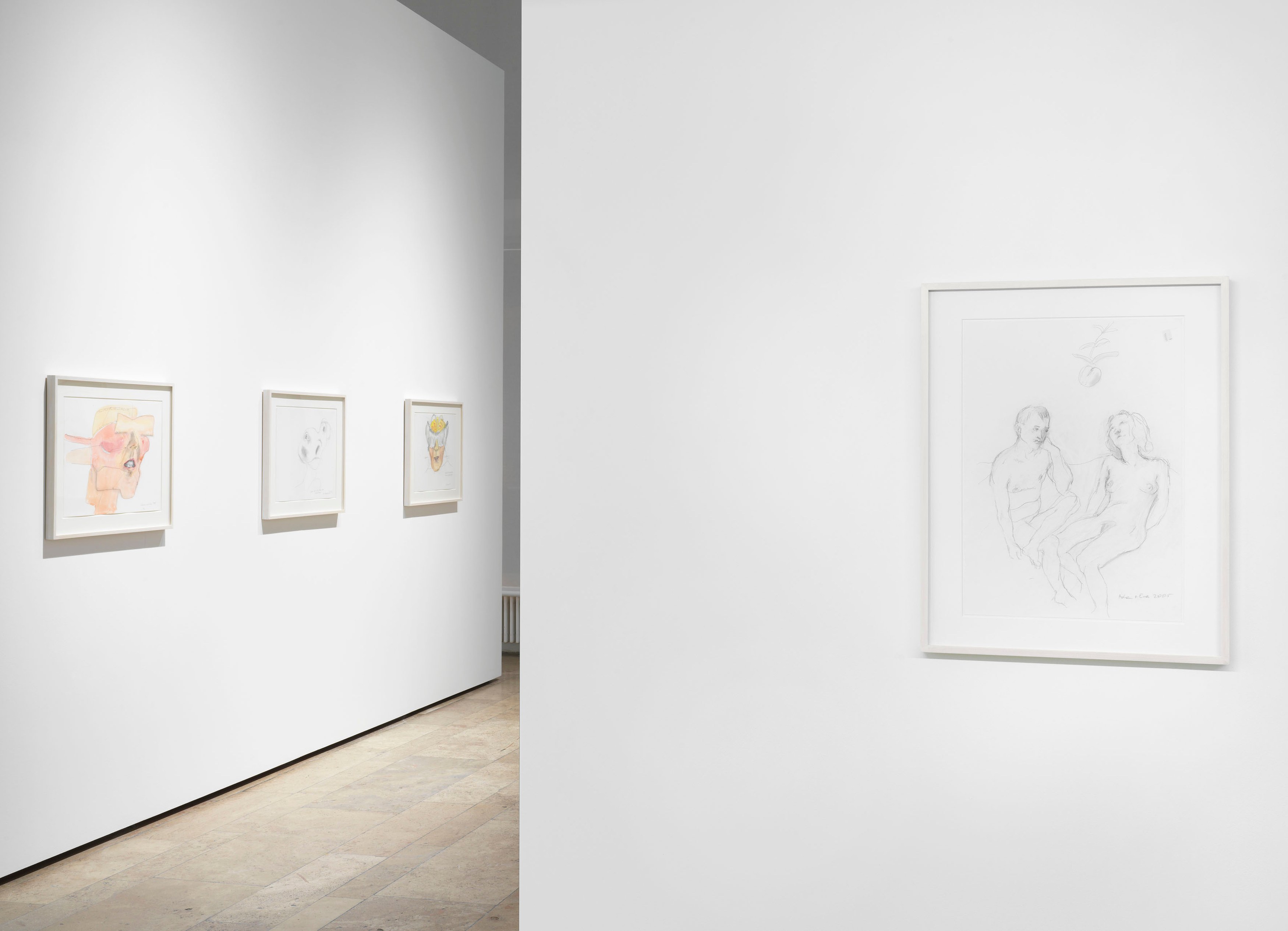 Maria Lassnig, Augensprache: Works on Paper 1974 – 2013 at Capitain Petzel, photo 12