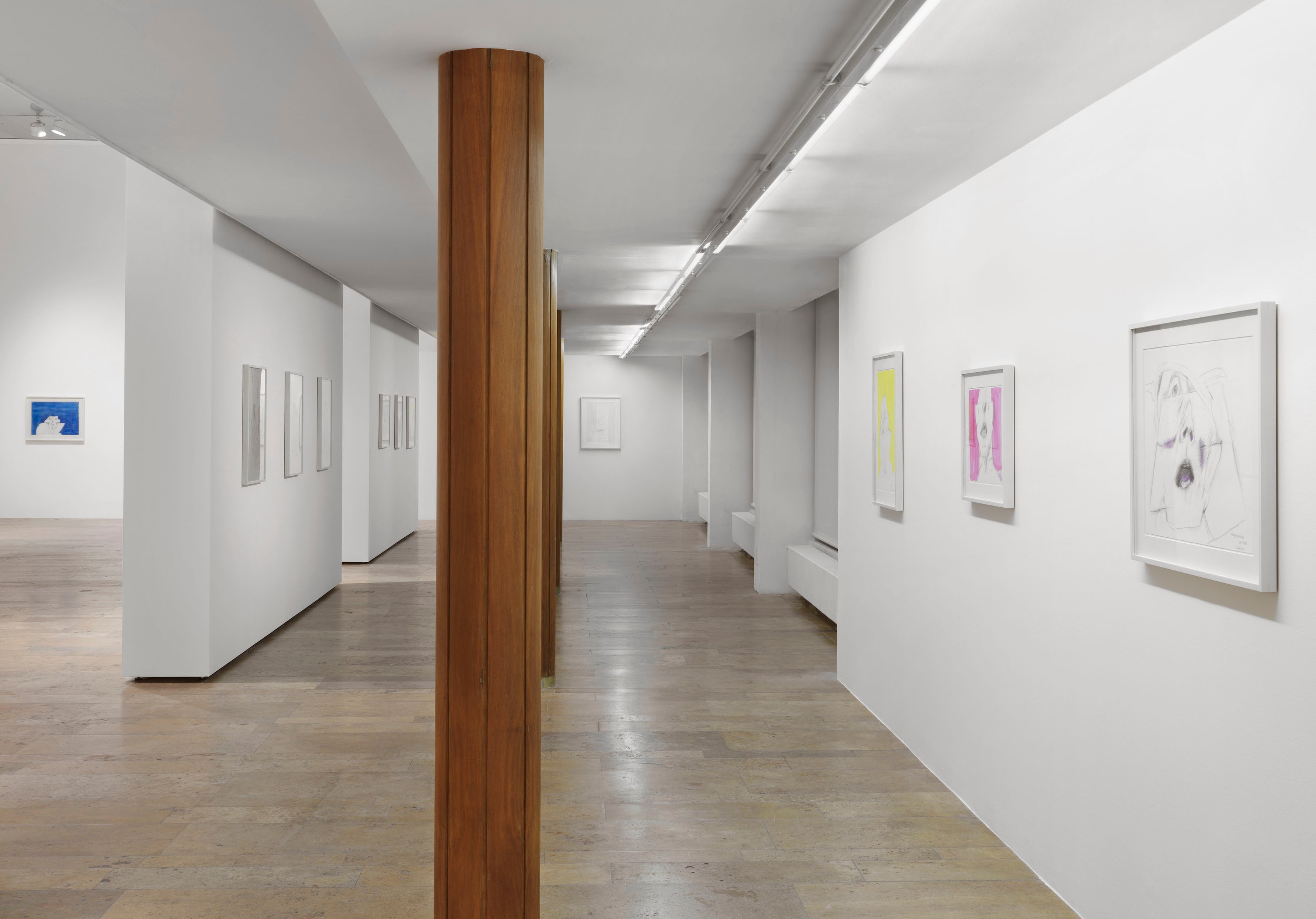 Maria Lassnig, Augensprache: Works on Paper 1974 – 2013 at Capitain Petzel, photo 14